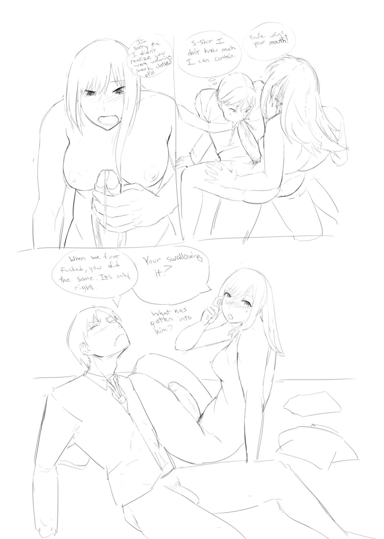 Guild Clerk's Too Busty Client