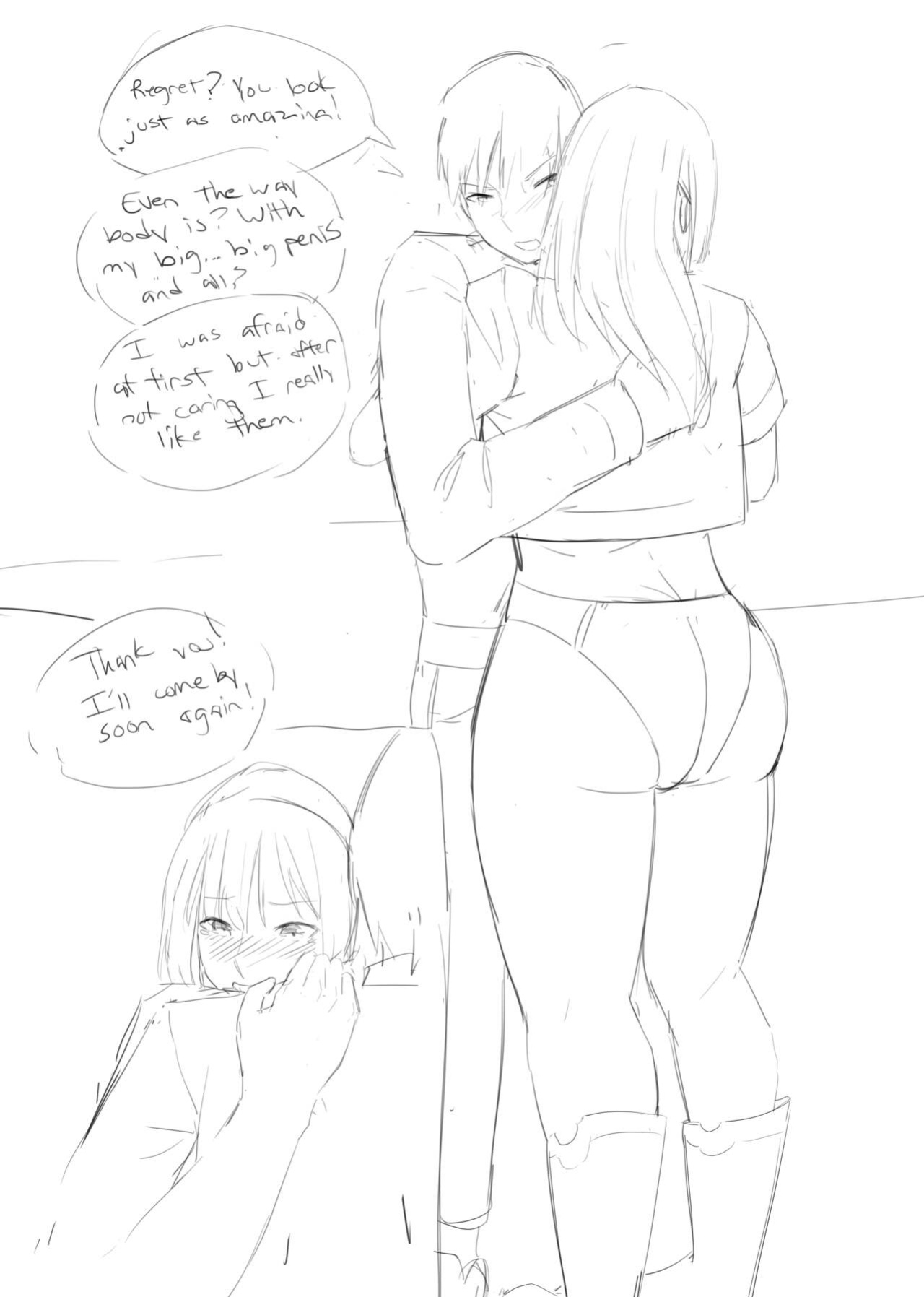 Guild Clerk's Too Busty Client