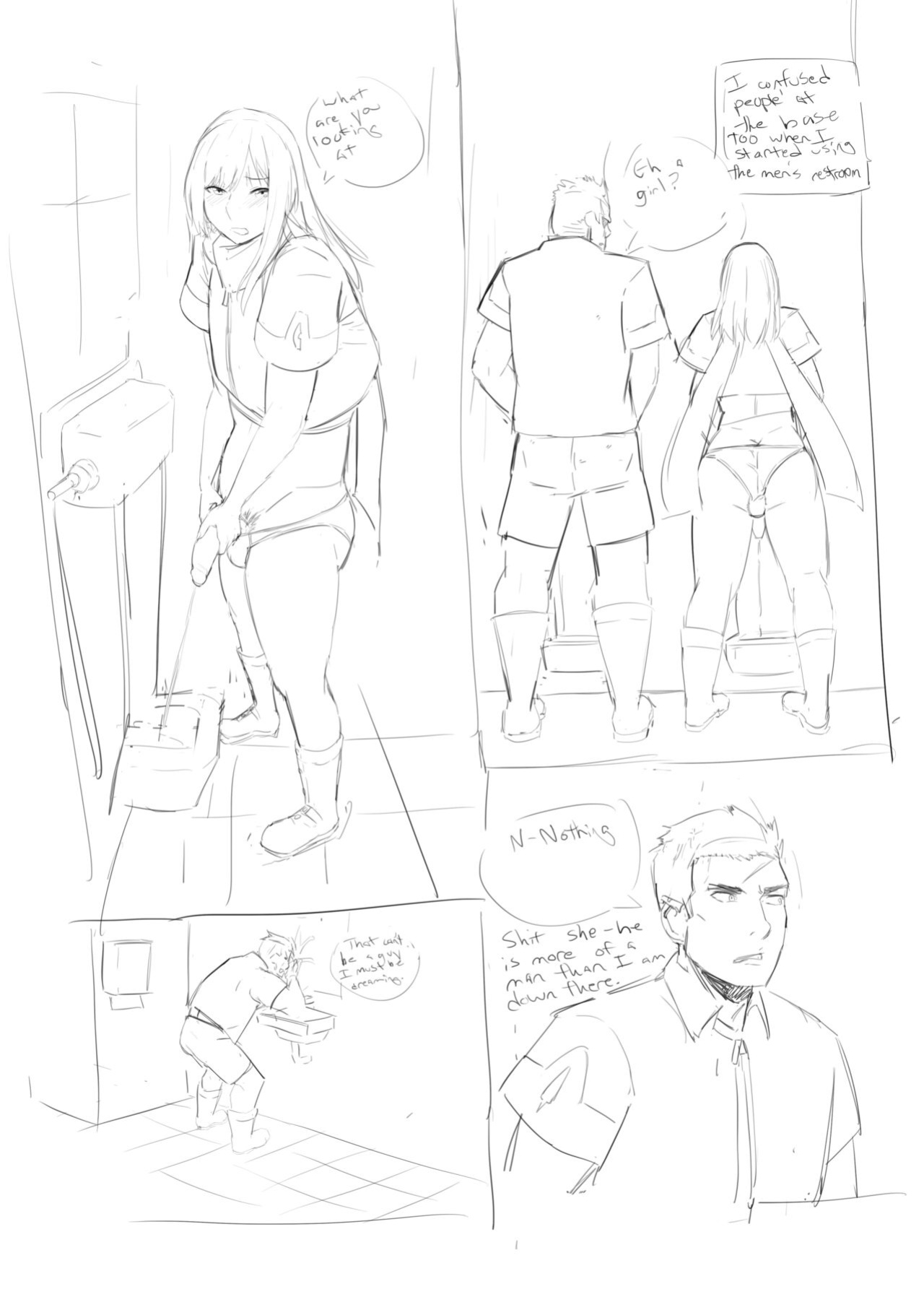 Guild Clerk's Too Busty Client