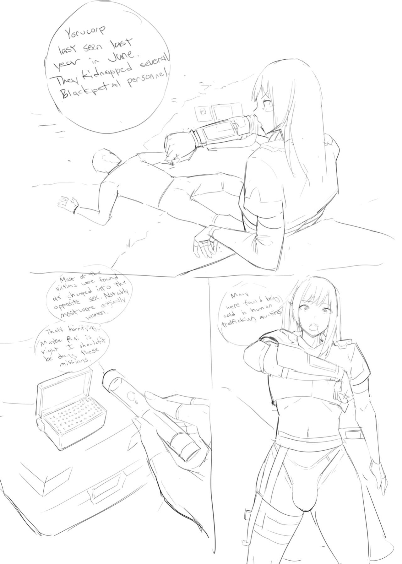 Guild Clerk's Too Busty Client