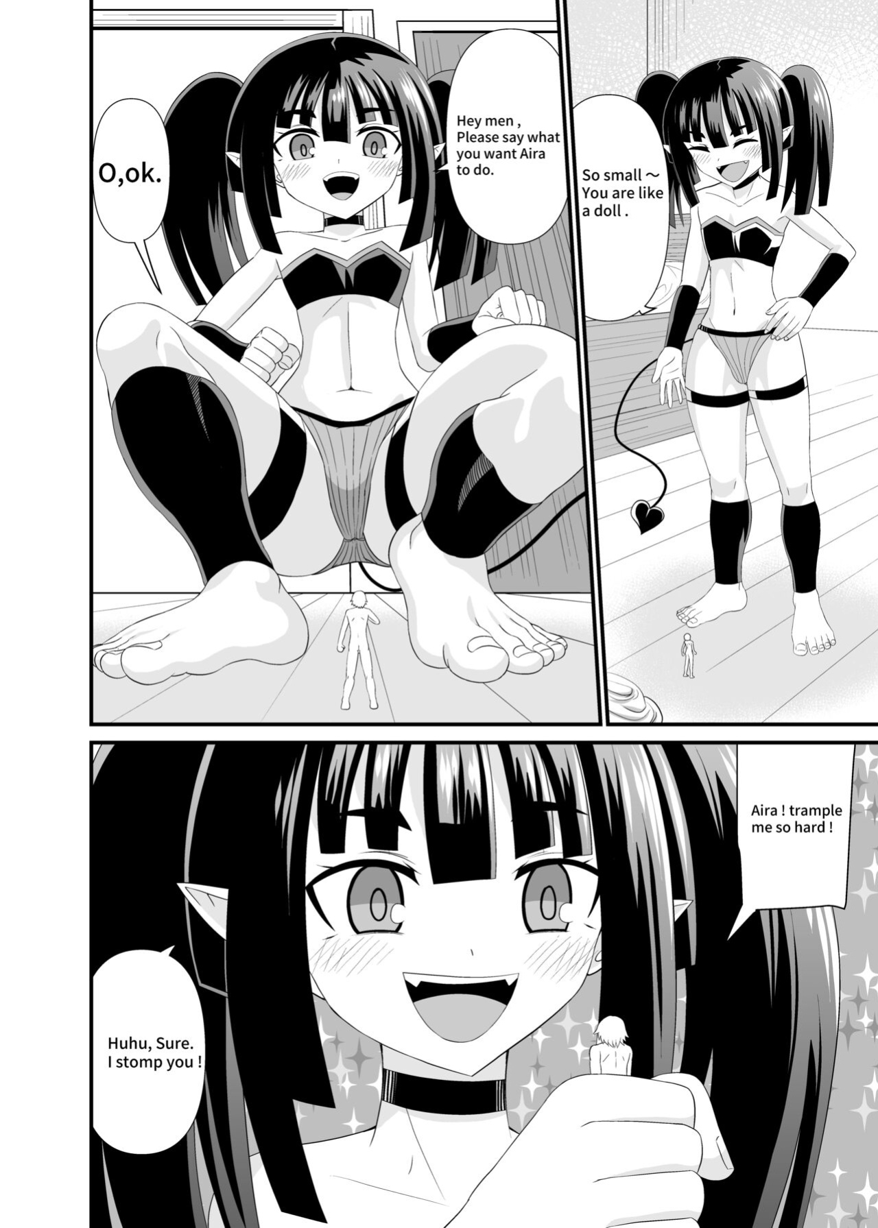 [Shivharu] Trampled by Succubus