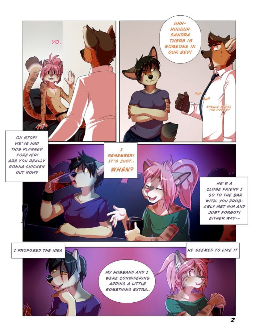 [PeppermintHusky (Roanoak/Ace)] Table For Three