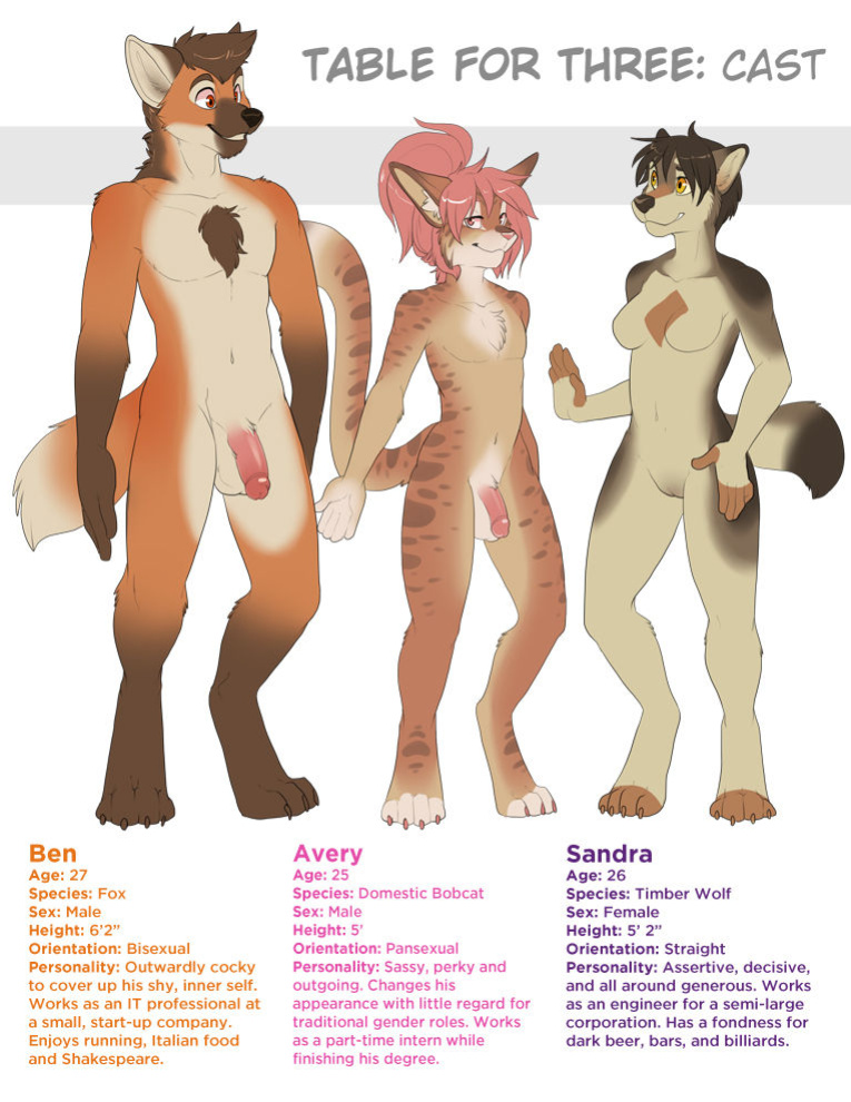 [PeppermintHusky (Roanoak/Ace)] Table For Three
