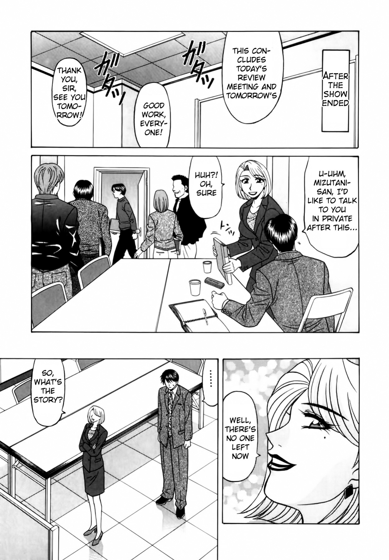 [Ozaki Akira] Caster Natsume Reiko no Yuuwaku Vol. 2 Ch.1-9