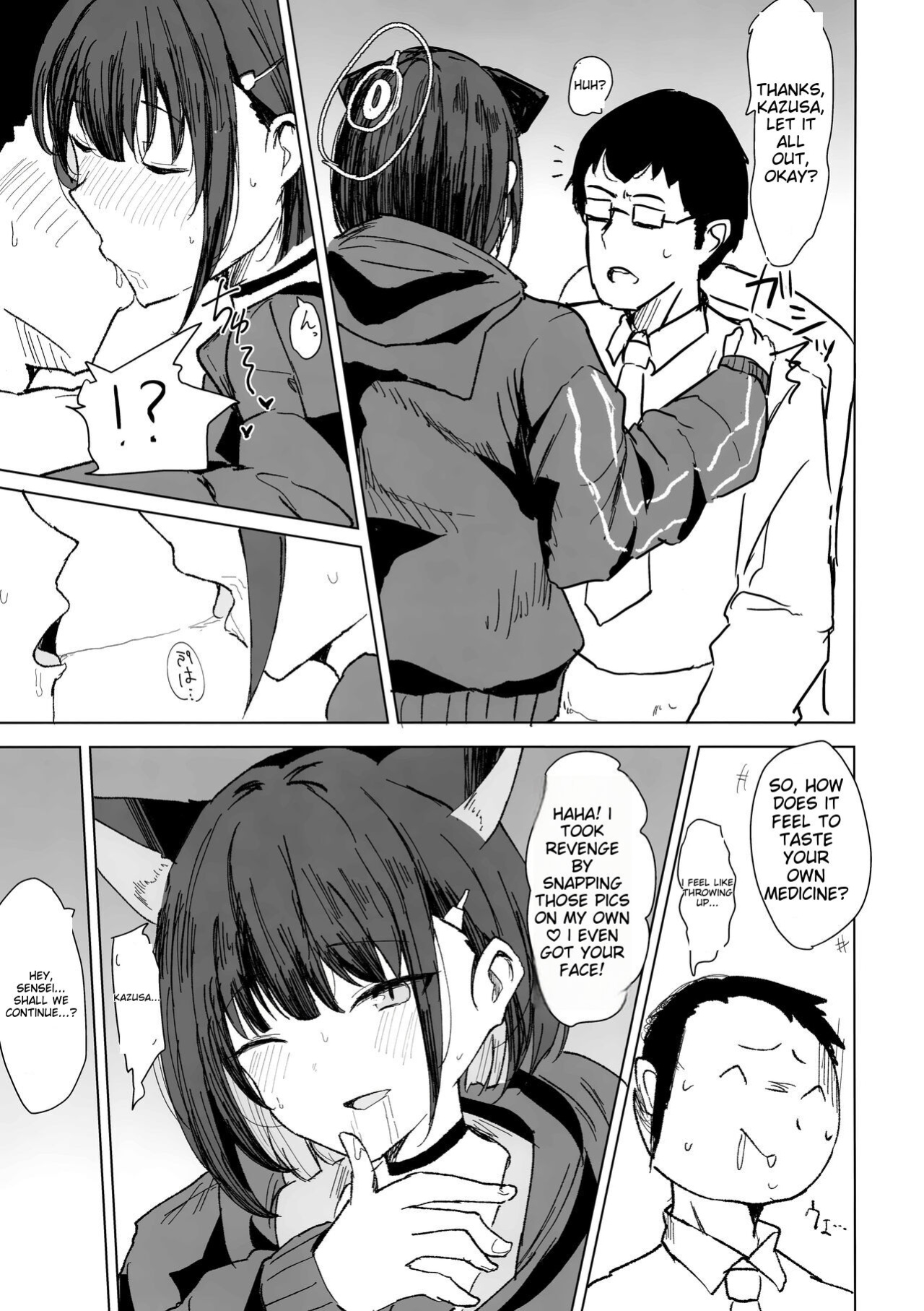 (C103) [Marcapaginas (Gasuba Ana)] Kazusa Dori (Blue Archive)