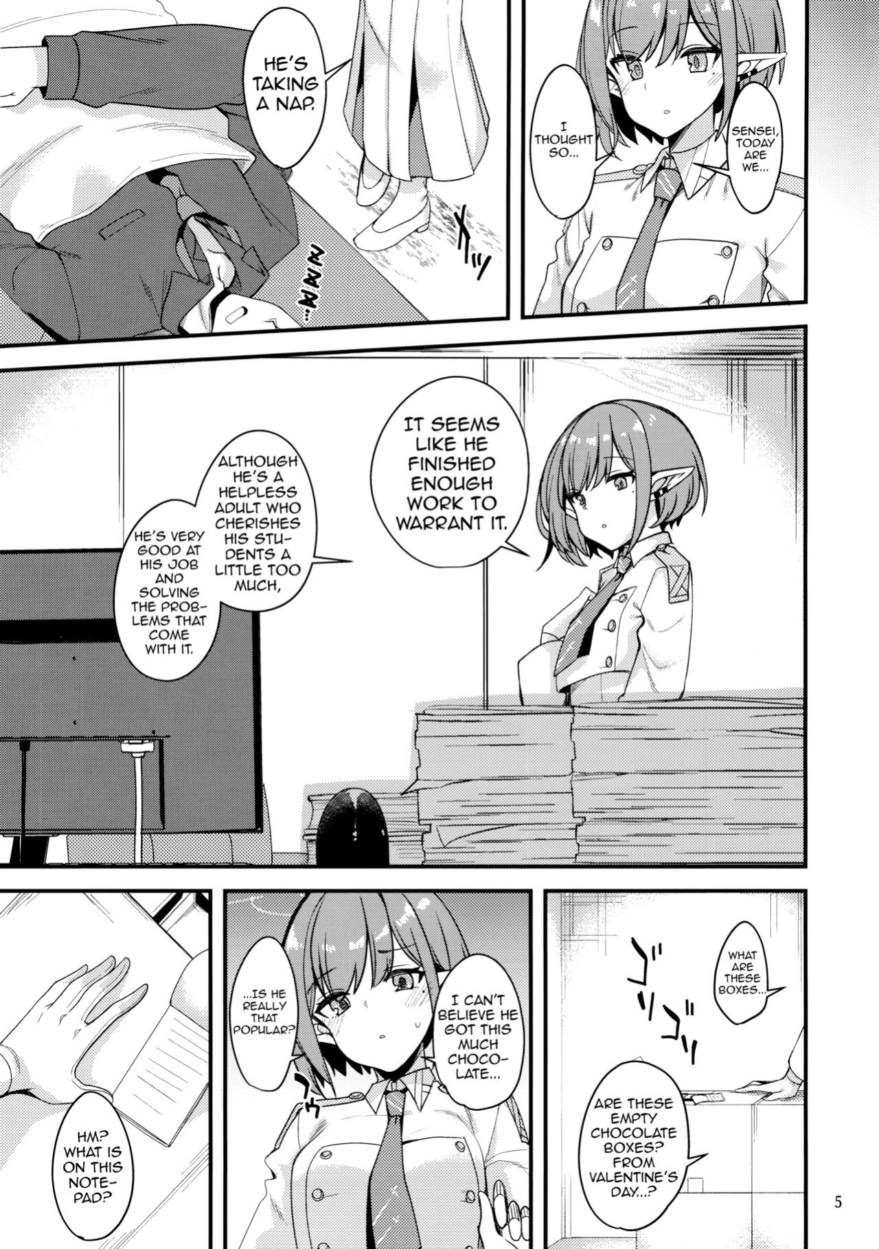 (Sensei no Archive 11) [Ryuukakusan Nodoame (Gokubuto Mayuge)] Mainichi Aoi | Everyday with Aoi (Blue Archive) (Shiririn)