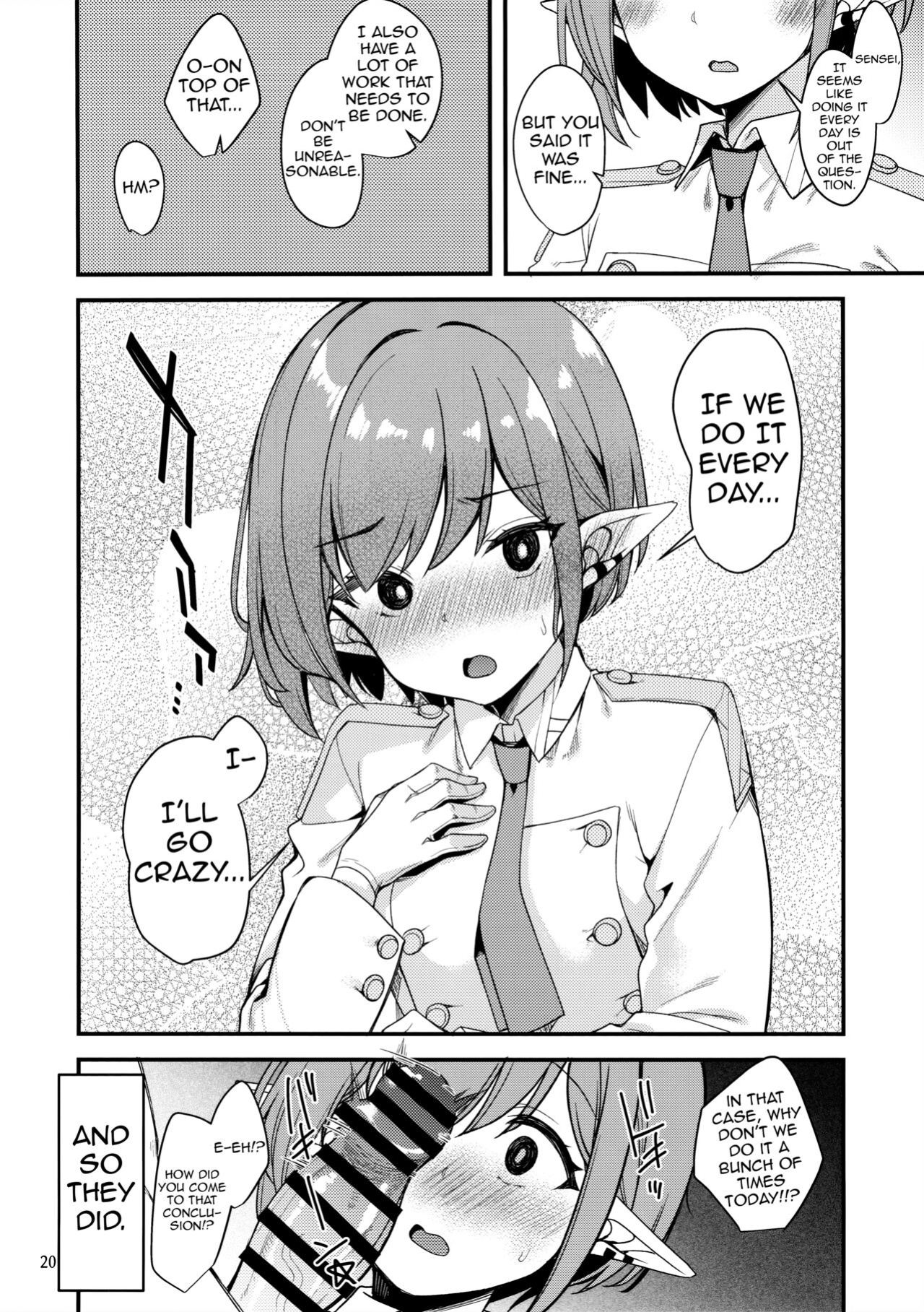 (Sensei no Archive 11) [Ryuukakusan Nodoame (Gokubuto Mayuge)] Mainichi Aoi | Everyday with Aoi (Blue Archive) (Shiririn)