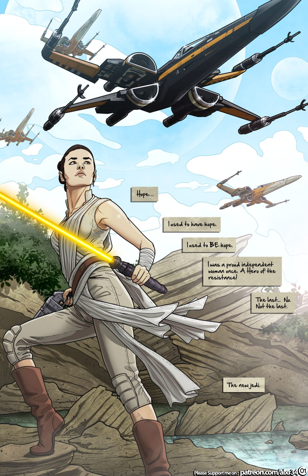 [Alx] Star Wars: A Complete Guide to Wookie Sex VI: Hope (Star Wars) (Complete)