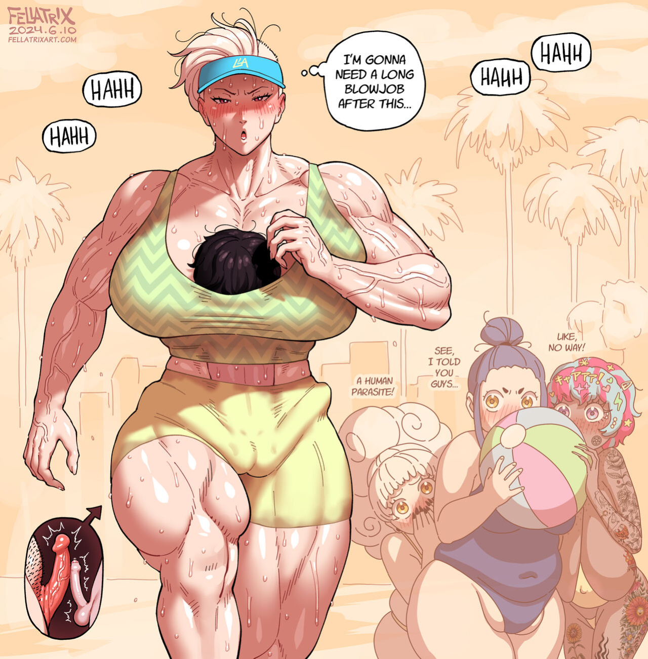 [Fellatrix] Antonio & the Linder Sisters