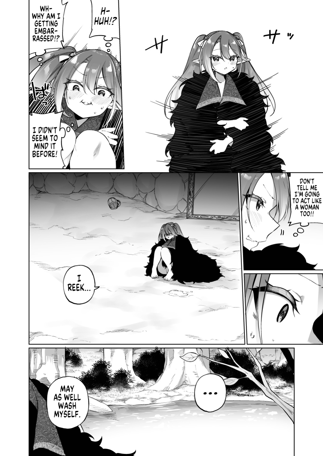 [Slime no Kanmuri (Kanmuri)] Mesugaki Elf ni Natta Don Elf-ka no Kusuri part 3 | A Bandit Chief Who Turned Into a Bratty Elf Girl Elvification Drug part 3 [GTF]