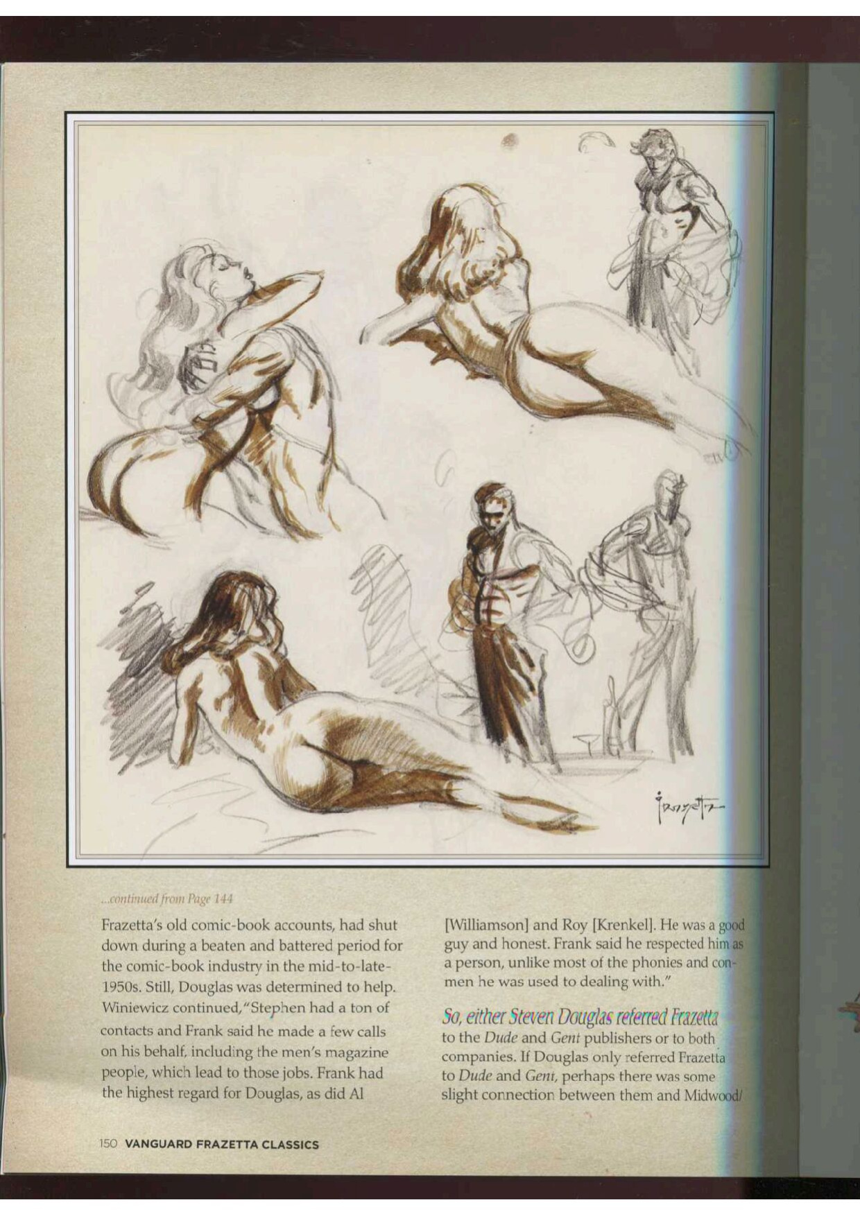 [Frank Frazetta] The Sensuous Frazetta (The Vanguard Frazetta Classic!)