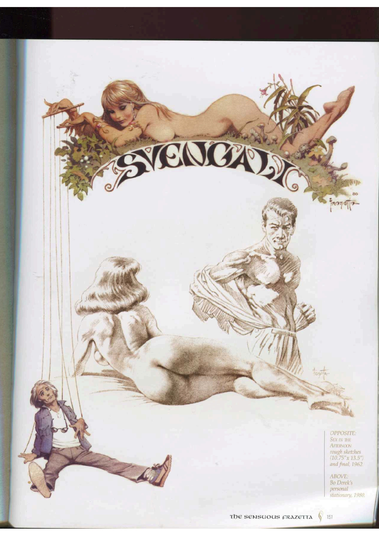 [Frank Frazetta] The Sensuous Frazetta (The Vanguard Frazetta Classic!)