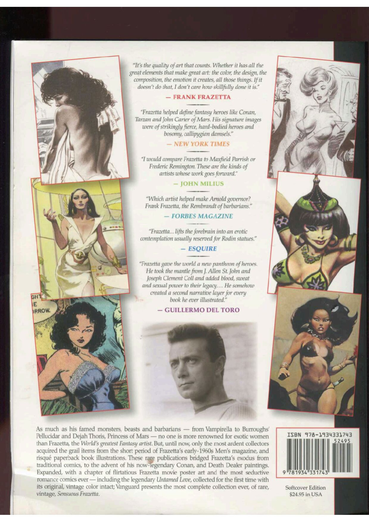 [Frank Frazetta] The Sensuous Frazetta (The Vanguard Frazetta Classic!)