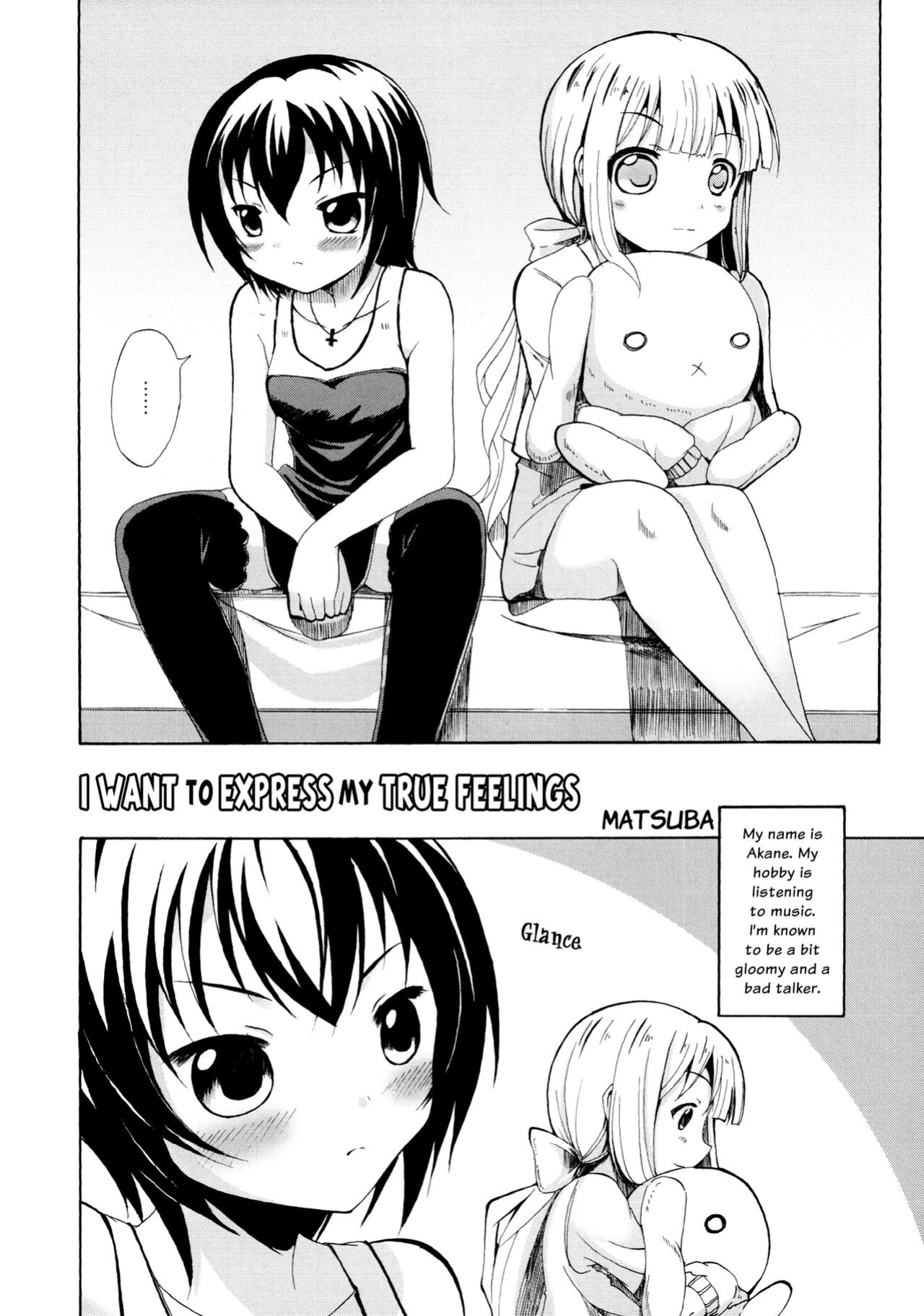 I Want To Express My True Feelings [yuriproject]