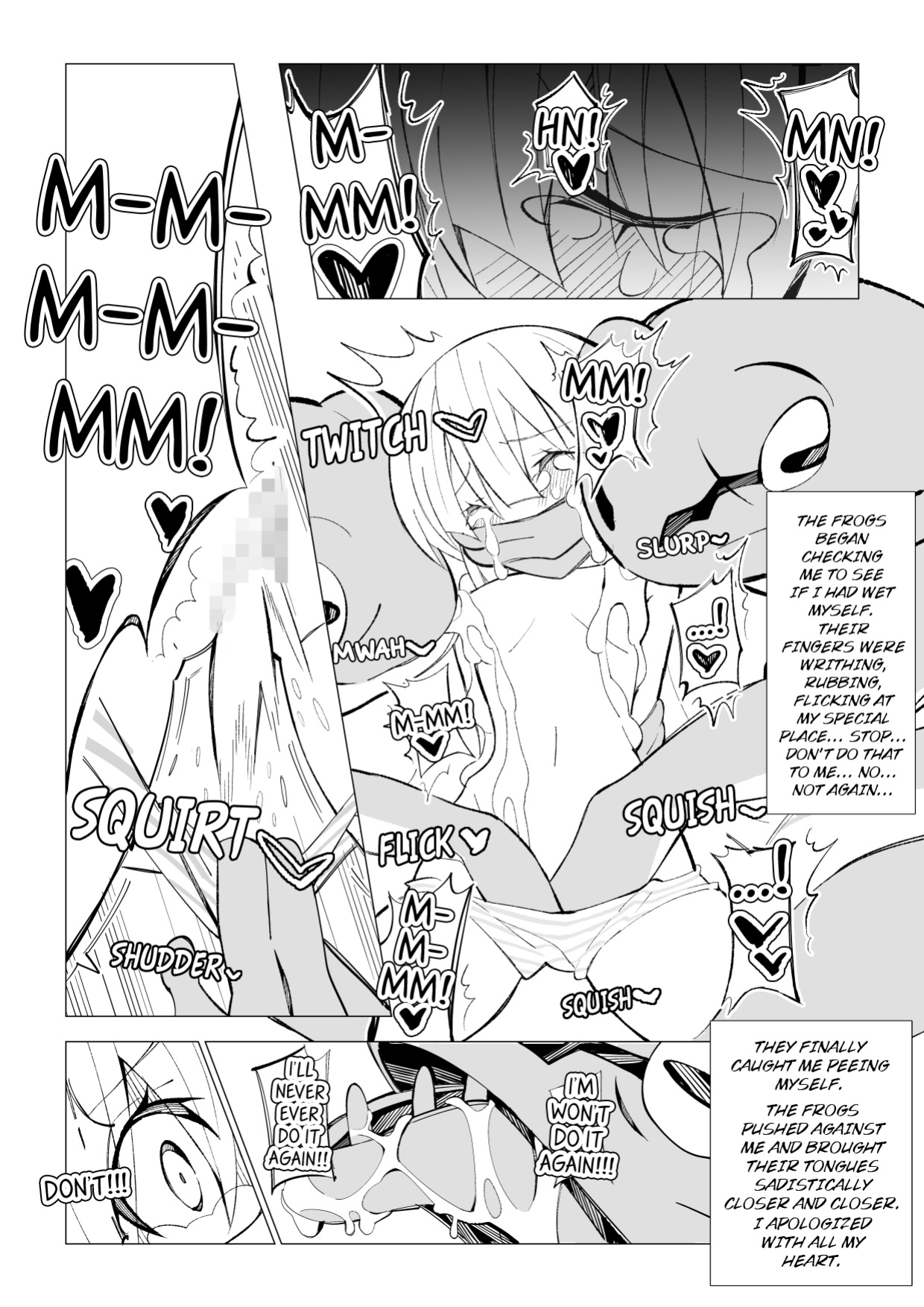 [Kichigoeya (Kichigoe)] Kaeru Ryoujoku Nikki | Frog and Girl's Sex Diary