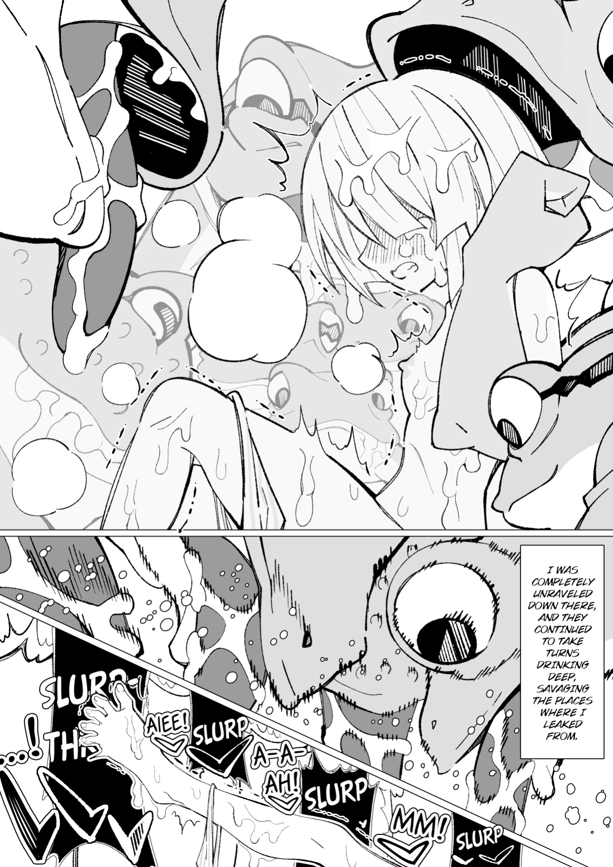 [Kichigoeya (Kichigoe)] Kaeru Ryoujoku Nikki | Frog and Girl's Sex Diary