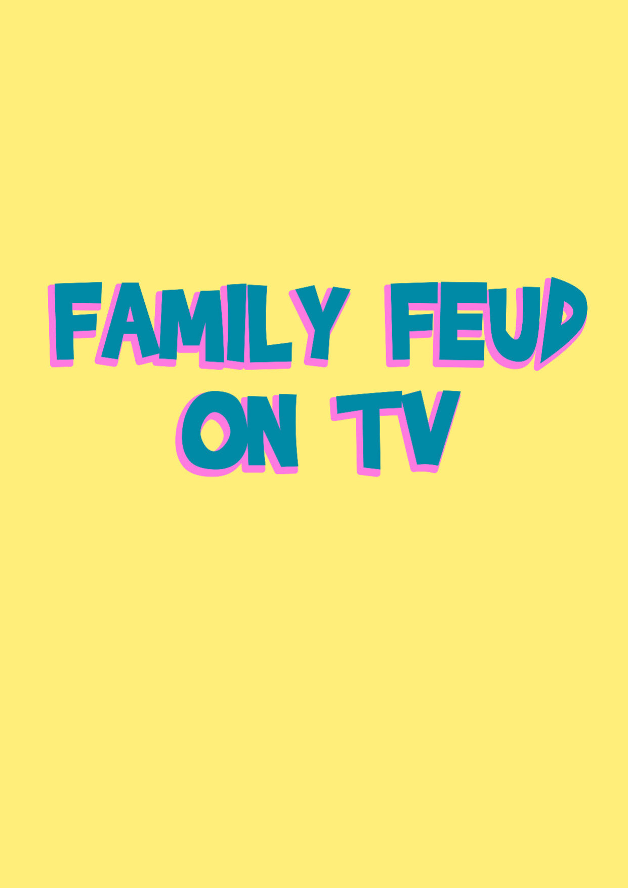 [Freebo23] - Family Feud On TV