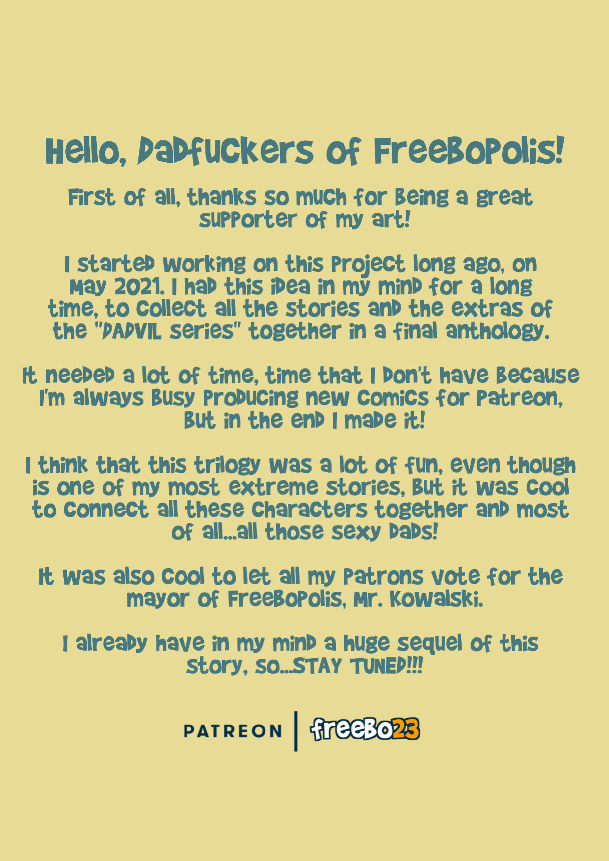 [Freebo23] - Dr. Hoover's Lab - Trilogy