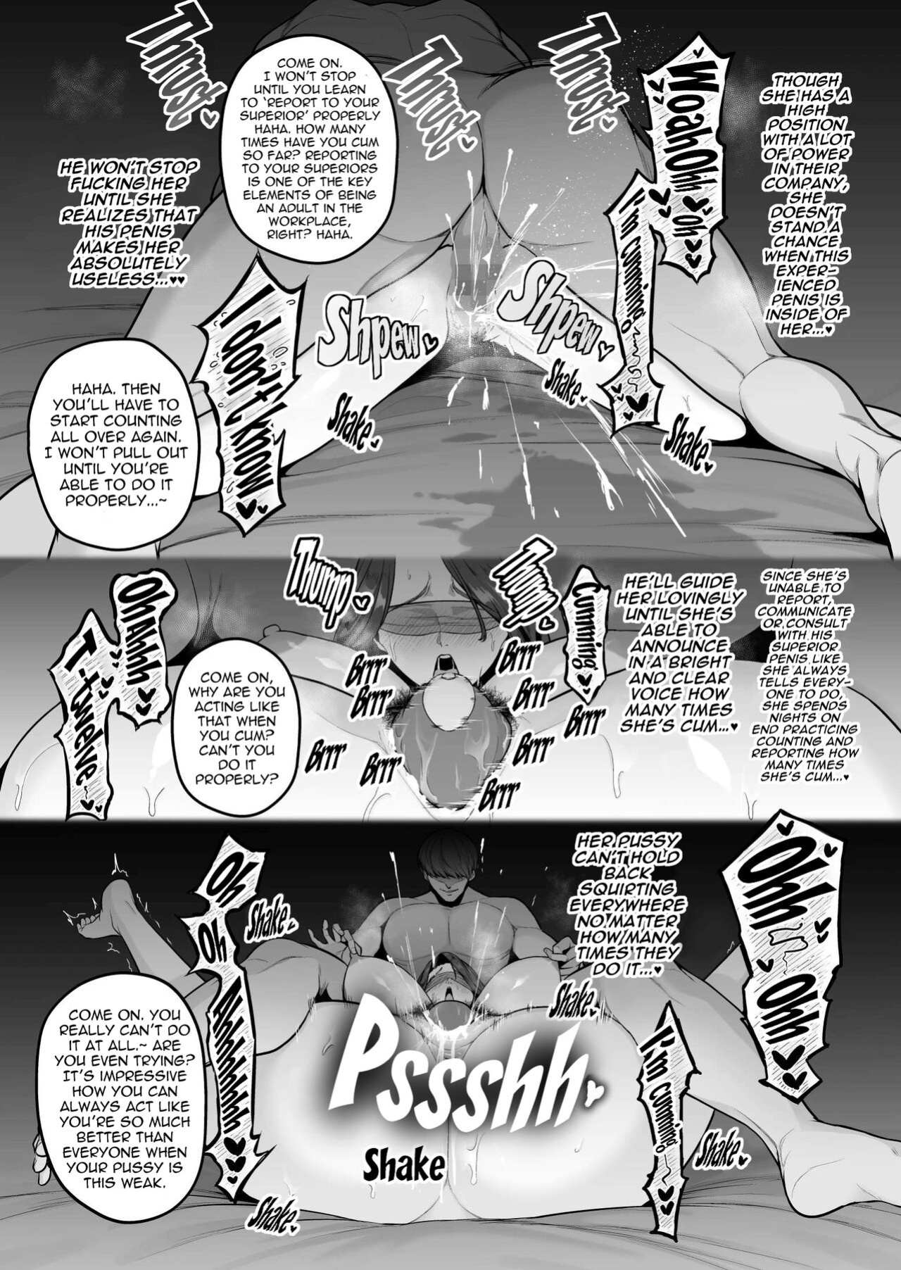 [Sevengar] Dokushin PowerHara Onna Joshi, Ikemen Chinpo-kun ni Mesu ni Sareru [hardcase8translates]