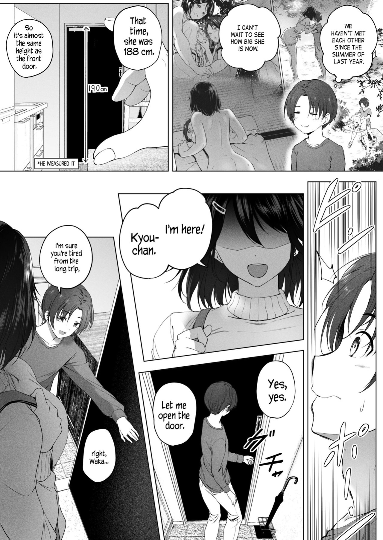 [Honey lounge (Hachimitsu)] Motto! Choushin Itoko to Ecchii Koto Shiyo | Once Again! I Want to Do Sexy Things with My Tall Cousin! [Naellea]