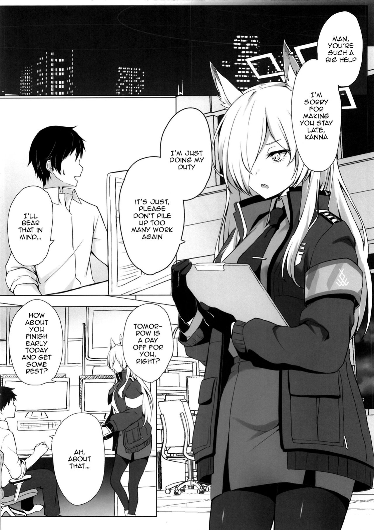 [Kyodai Chichimomi (Ryochapu)] Kyoken Hyohen Chuiho (Blue Archive) [Doujins.com]
