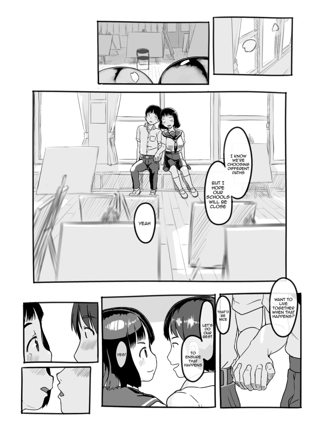[Kuromahou Kenkyuujo (Nukaji)] Yumeoi Kareshi Mochi Doukyuusei [Doujins.com]