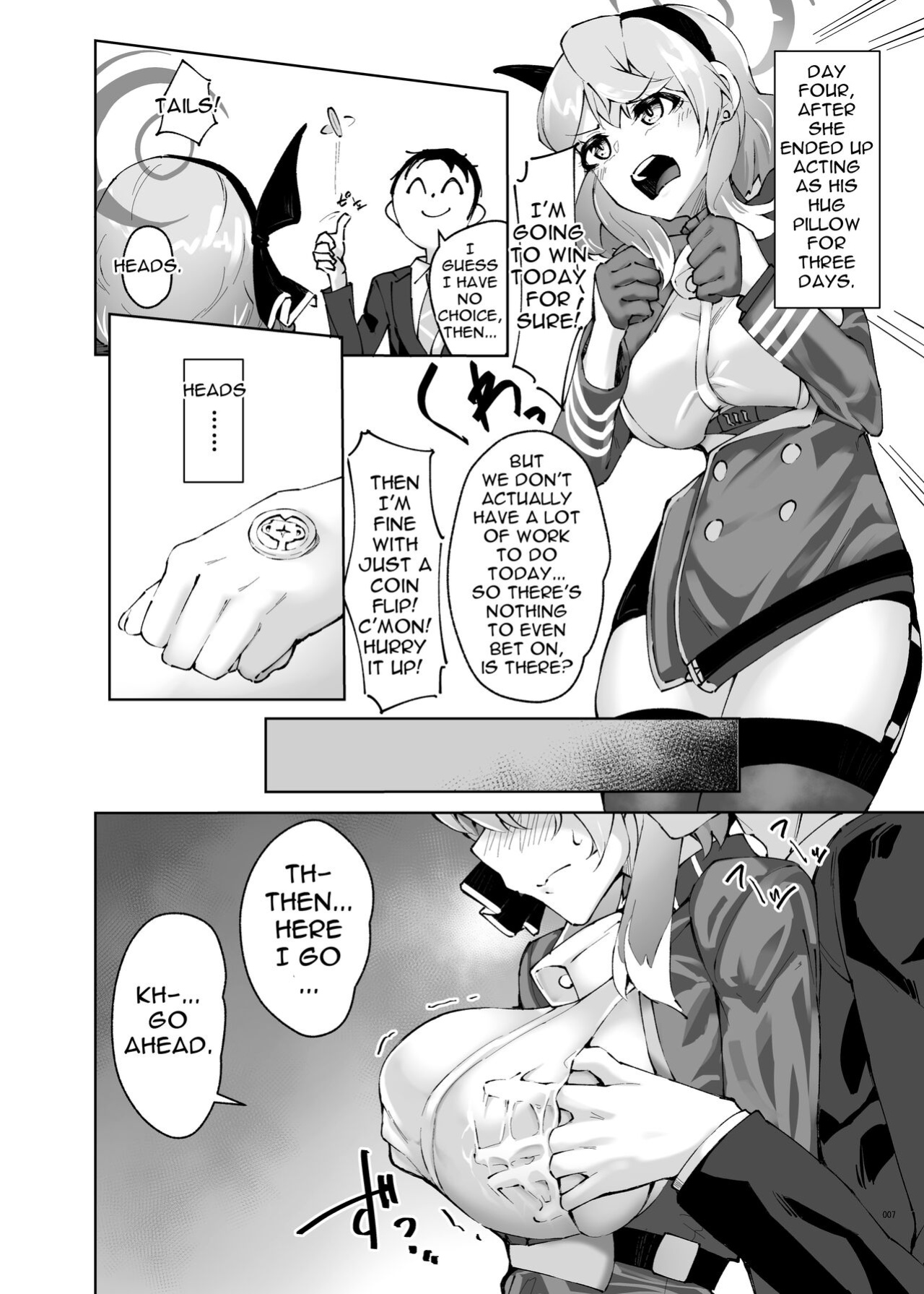 [SlapStickStrike (Stealth Changing Line)] Amau Ako wa Iraira Shiteiru (Blue Archive) [Doujins.com]