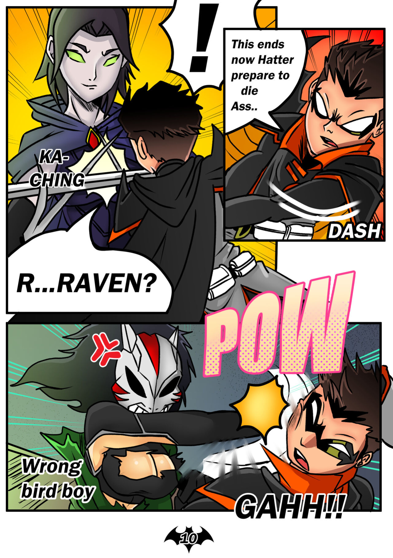 [Darkfang100] Batgirl Hentai 2: Mad For Bats