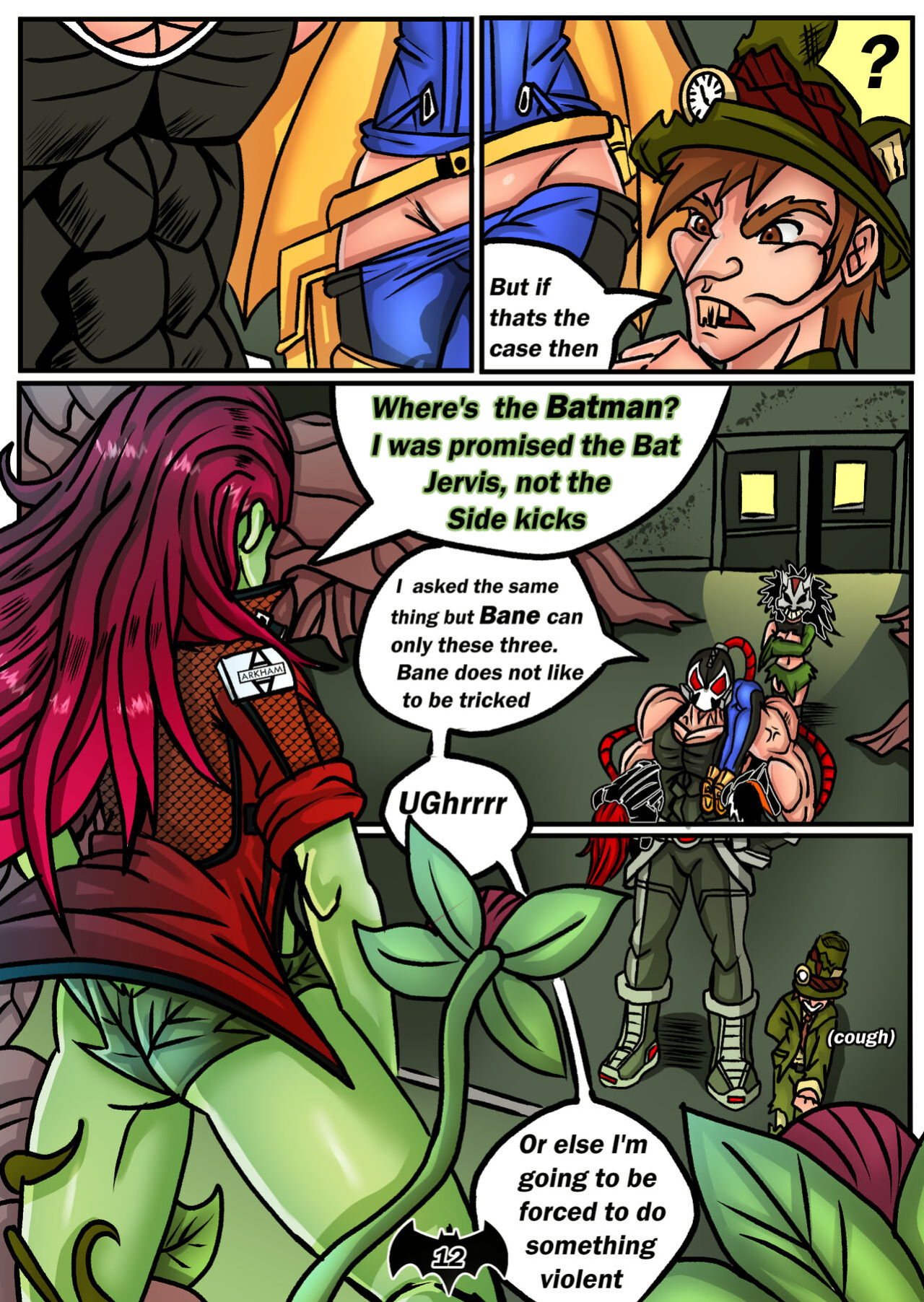 [Darkfang100] Batgirl Hentai 2: Mad For Bats