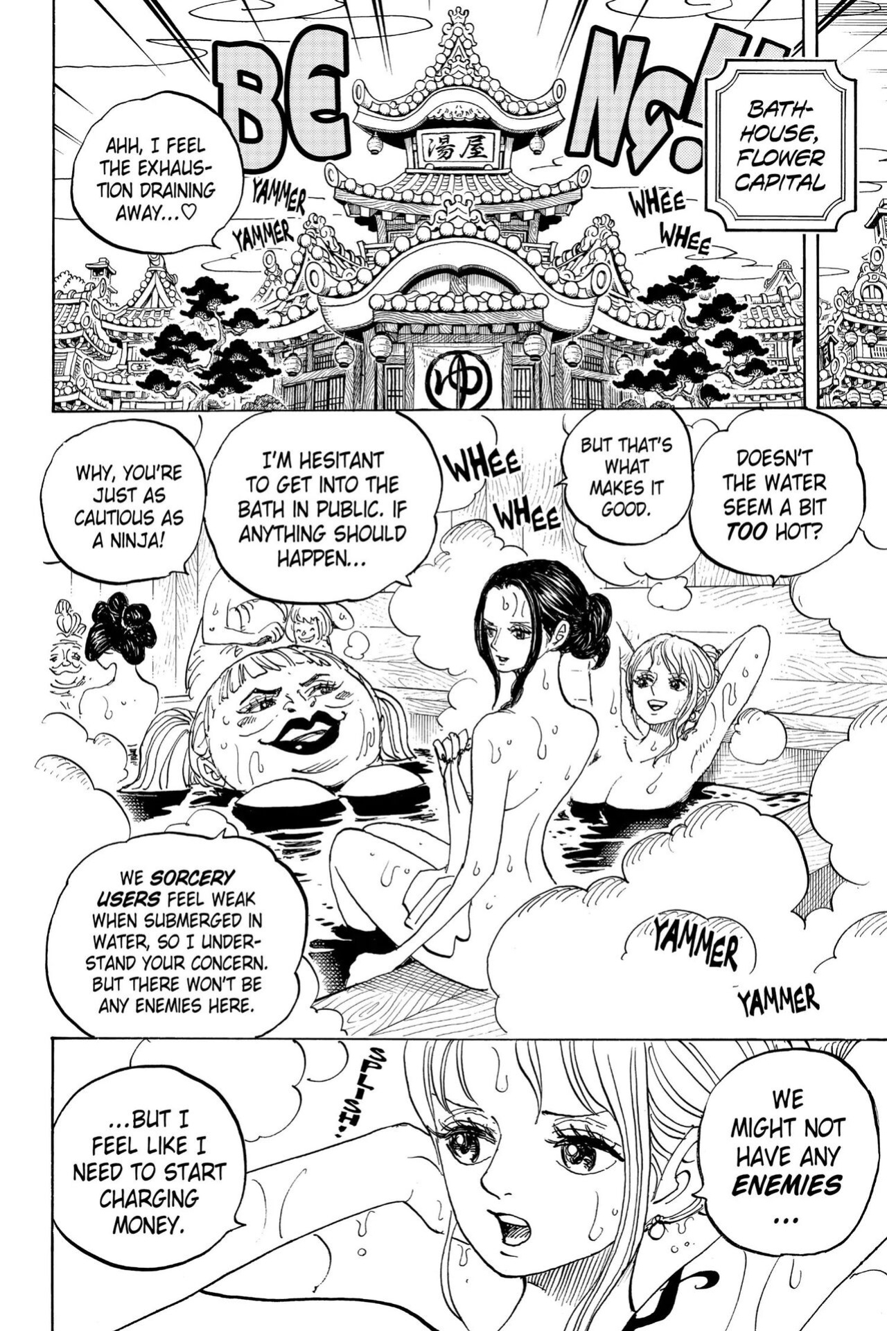 [Doro Noujou (Dorota Bou)] BATH HOUSE HOLE (One Piece) English