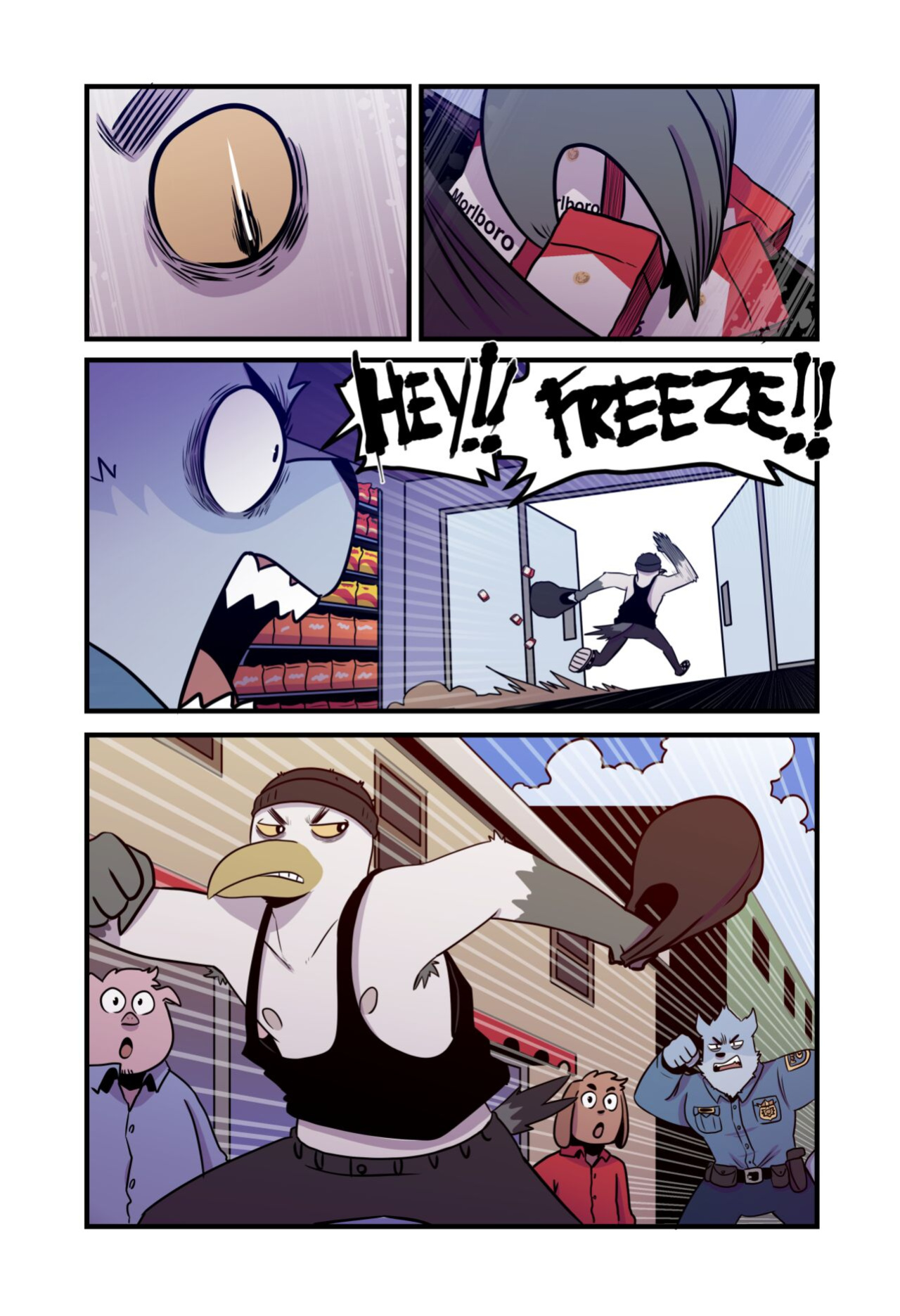 [Tolok] The Seagull Thief and the Wolf Cop