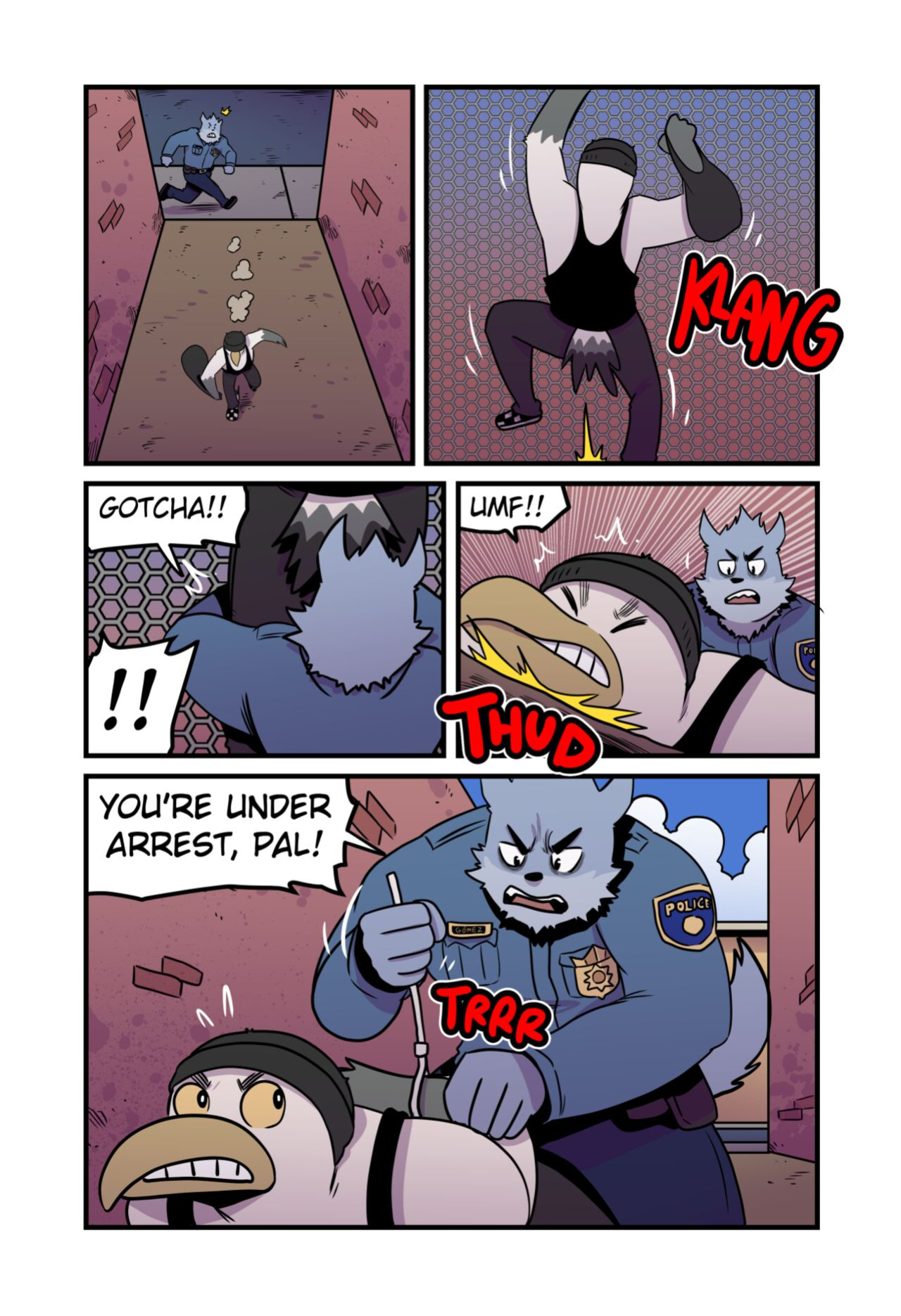 [Tolok] The Seagull Thief and the Wolf Cop