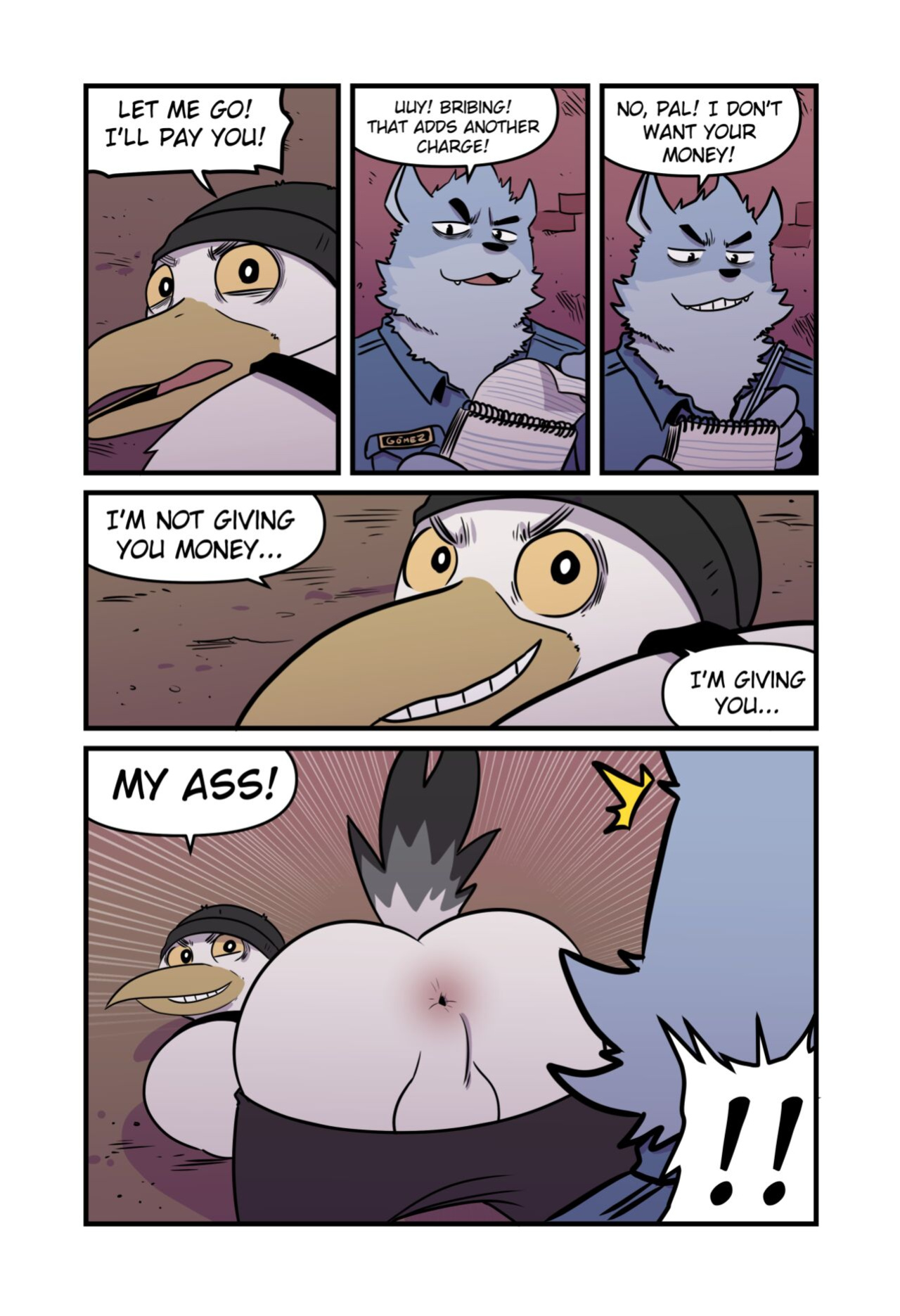 [Tolok] The Seagull Thief and the Wolf Cop