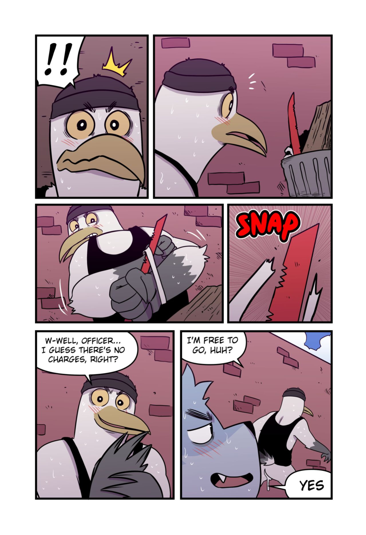 [Tolok] The Seagull Thief and the Wolf Cop