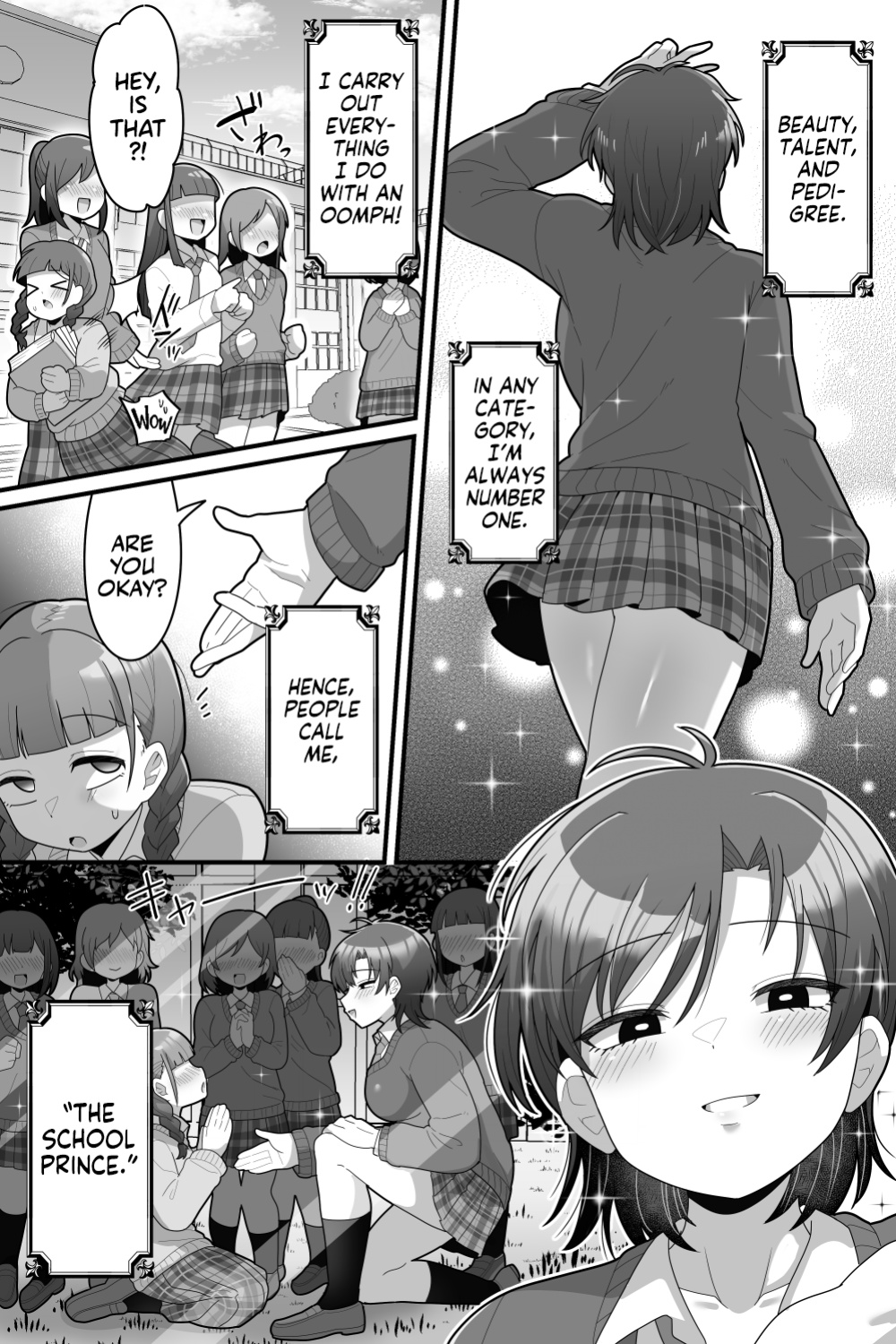 [Dakkoku Kidoutai S.A.C (Dakkoku Jiro)] Gakuen no Ouji-sama VS Futanari Chinpo [Team Rabu2]