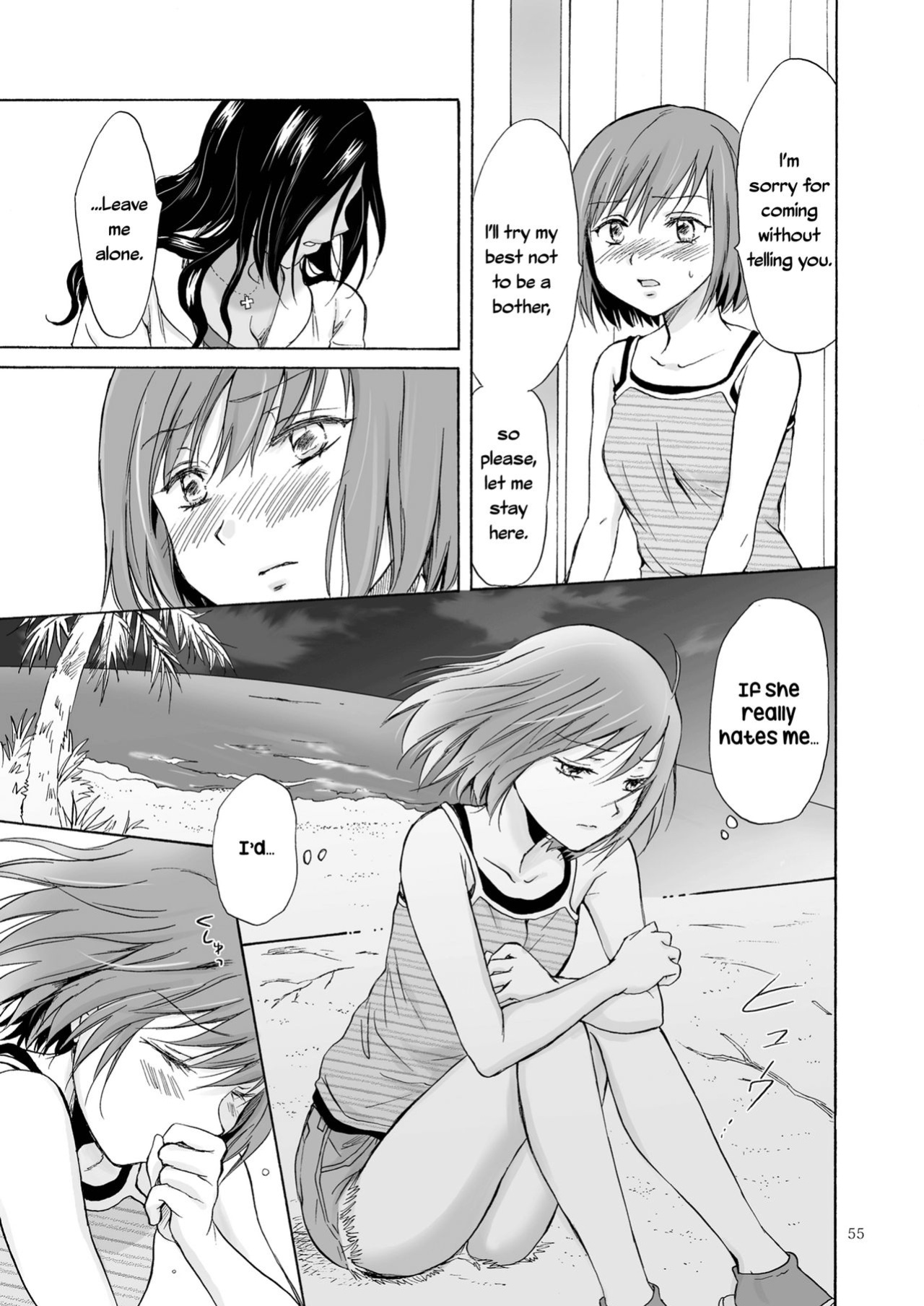 [peachpulsar (Mira)] The Sea, You, and the Sun [Yuri-ism]