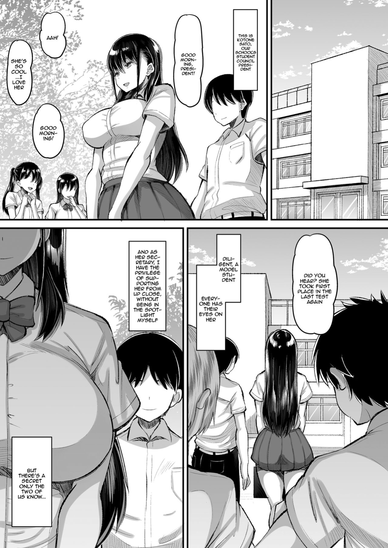 [AMP (Norakuro Nero)] Kichiku Kyoushi ni Otosareta Boku no Seitokaichou [Doujins.com]