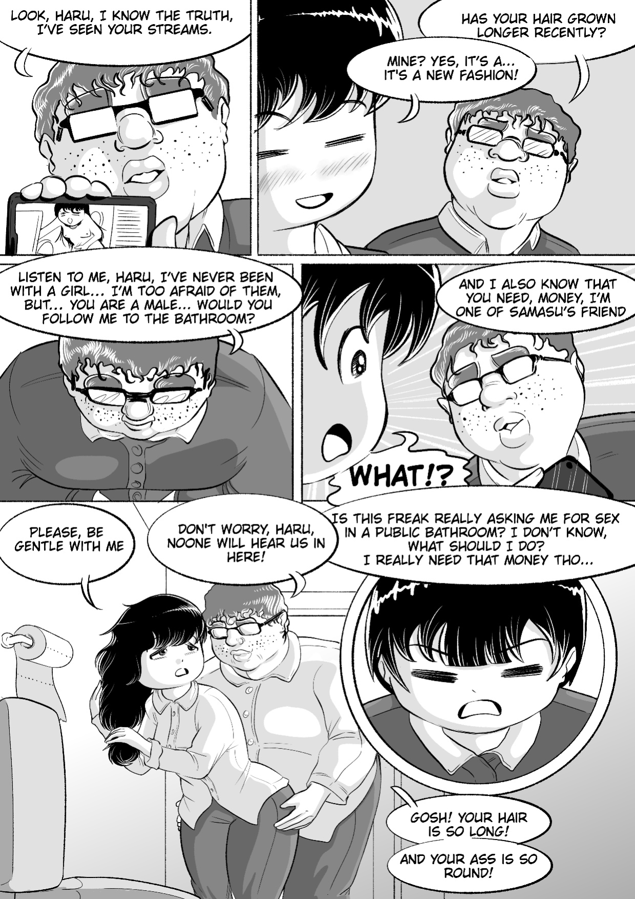 I tried female hormones to become a crossdresser Idol (all chapters so far)