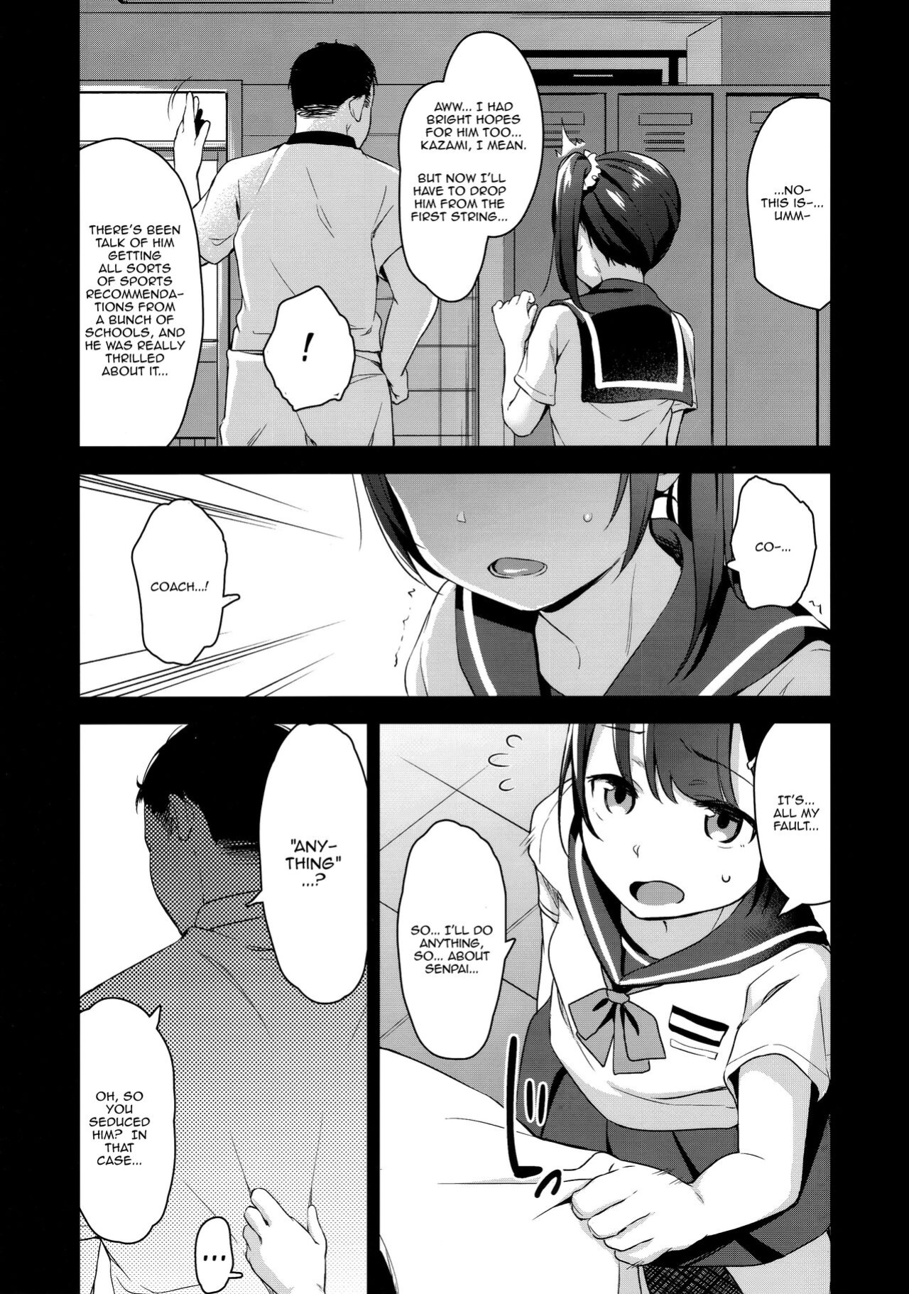 (C96) [LittleHopper (Hashibiro Kou)] Koisuru Shoujo wa Coach ni Netorareru - Zenpen [Doujins.com]
