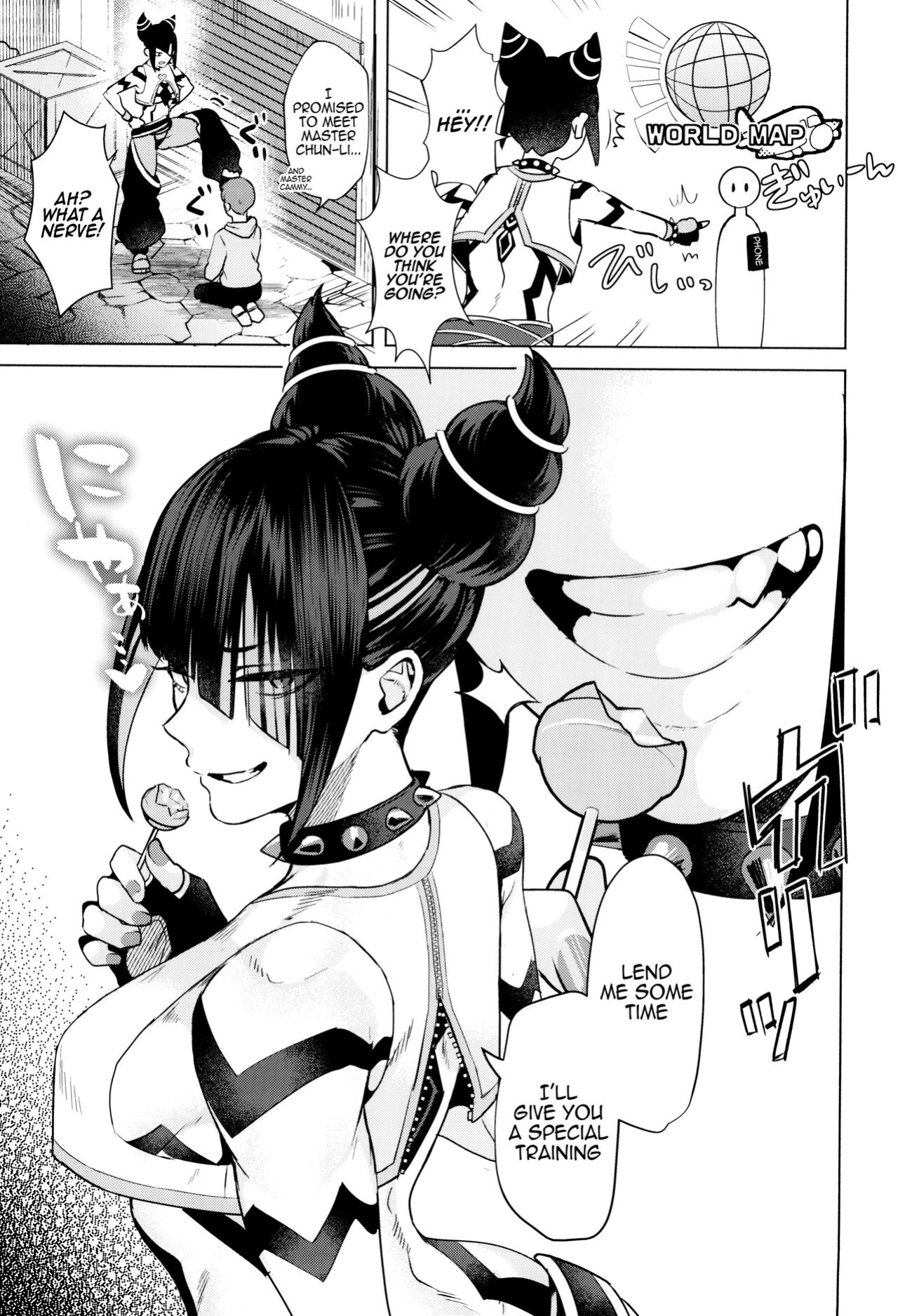 (C102) [Gagaga Honpo (Gar)] Juri Shishou ni Tokkun shite morau Hon (Street Fighter) [Doujins.com]