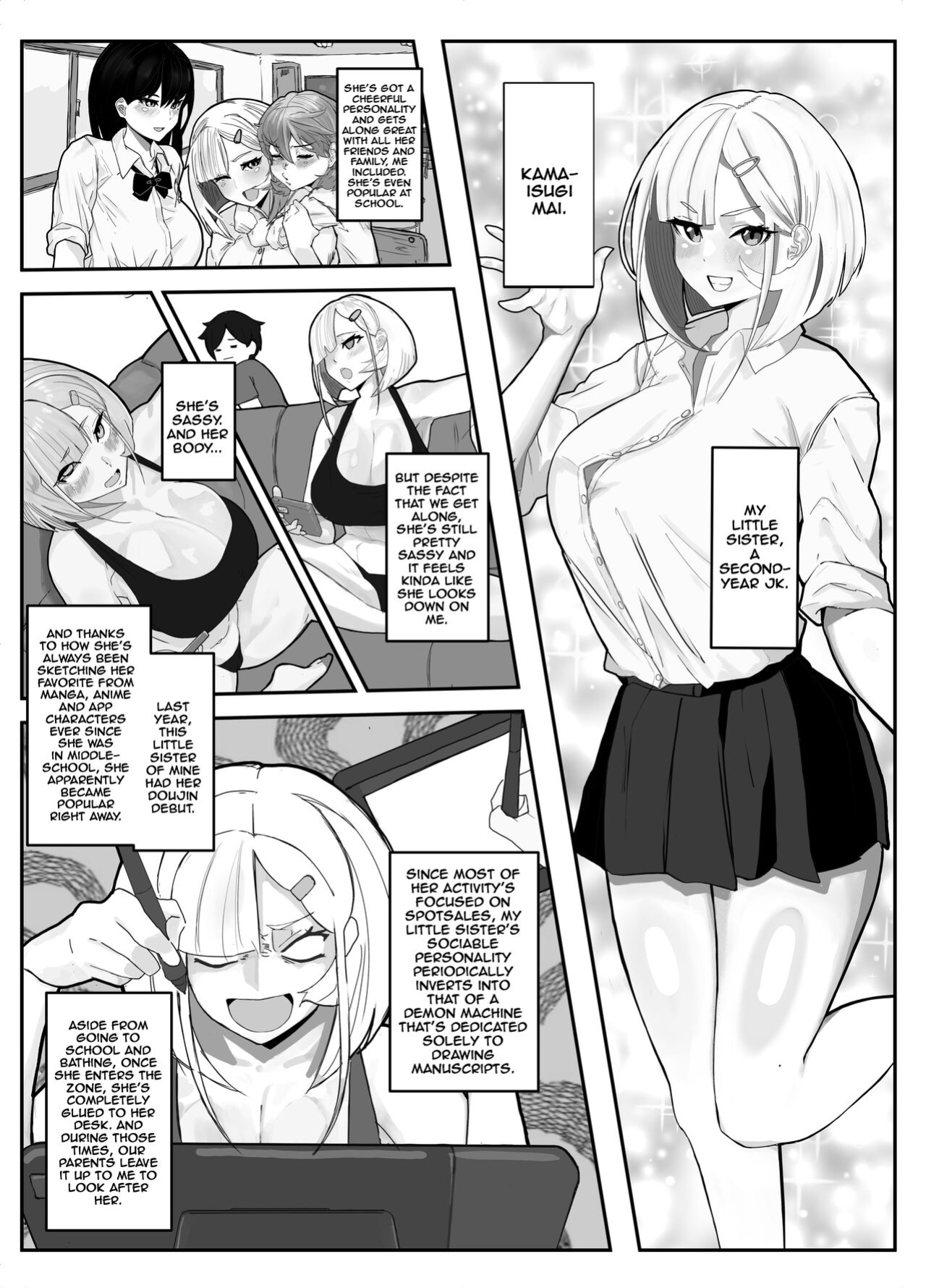 [Kinzoku Tanchiki (Kinzoku Koutaku)] Shuurai? Okkii Imouto Taikakusa H -Ore wa Imouto no Senzoku Model- [Doujins.com]