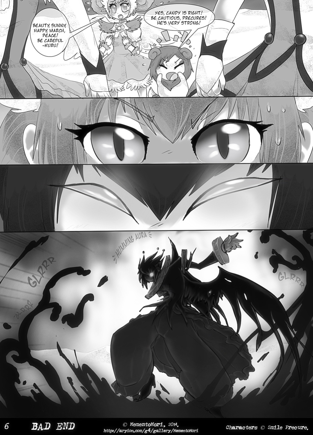 [MementoMori] Bad End (Precure Vore Comic)