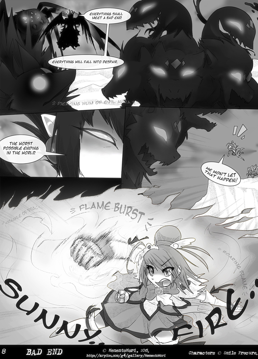 [MementoMori] Bad End (Precure Vore Comic)
