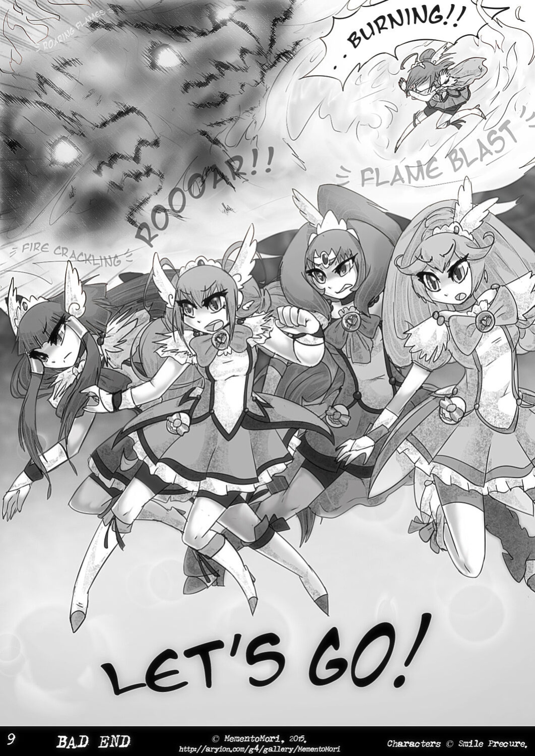 [MementoMori] Bad End (Precure Vore Comic)