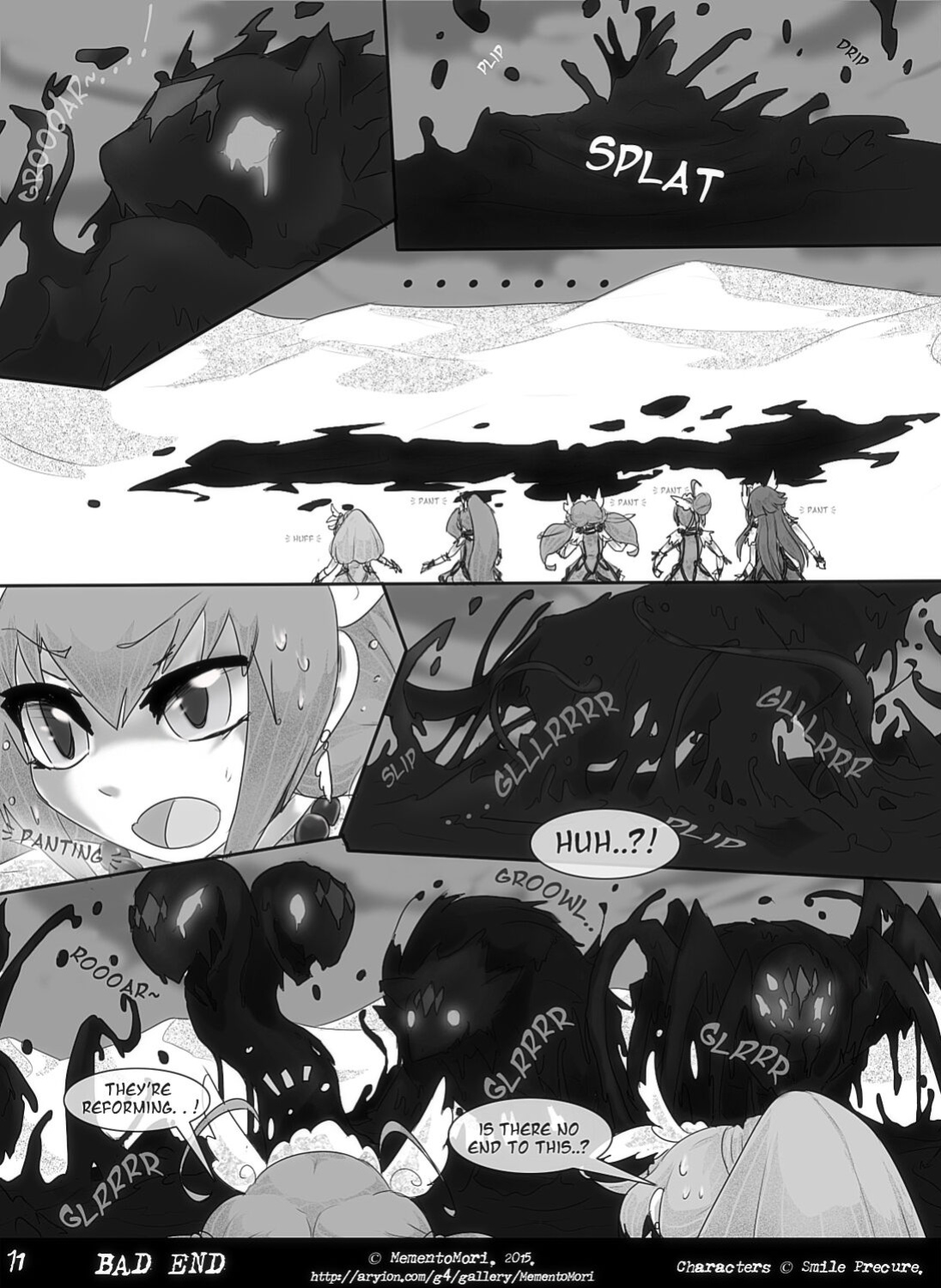 [MementoMori] Bad End (Precure Vore Comic)