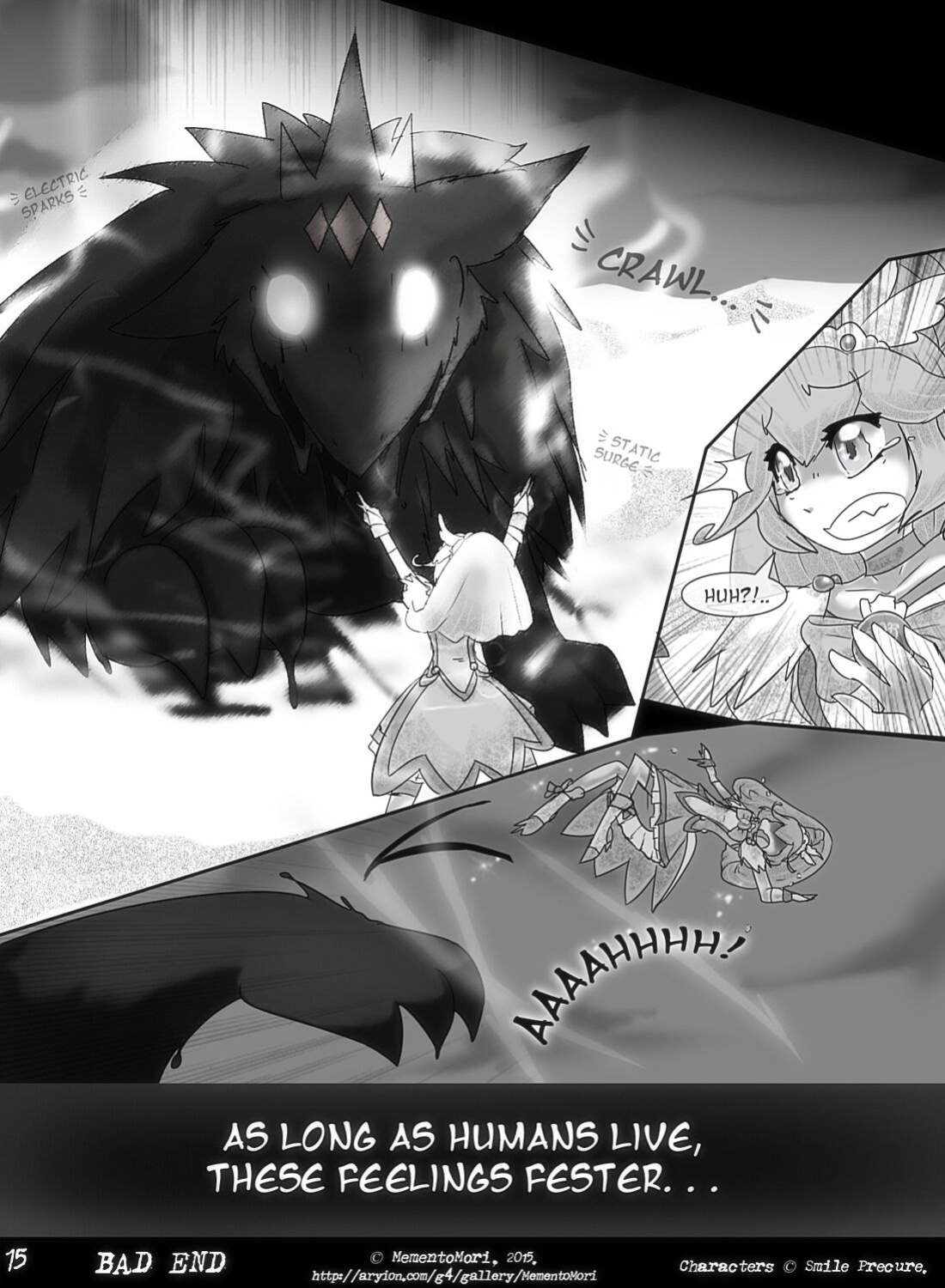 [MementoMori] Bad End (Precure Vore Comic)