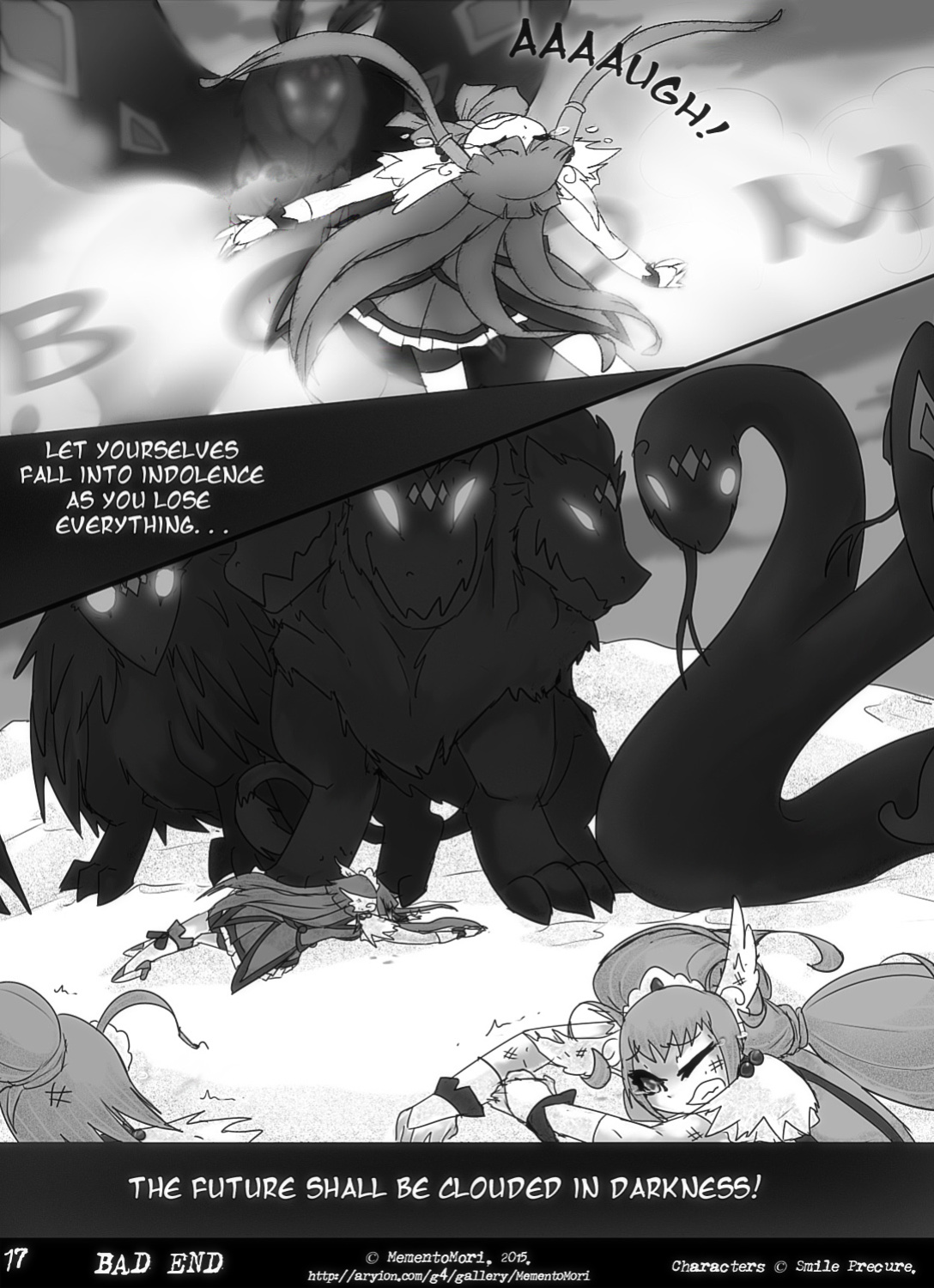 [MementoMori] Bad End (Precure Vore Comic)
