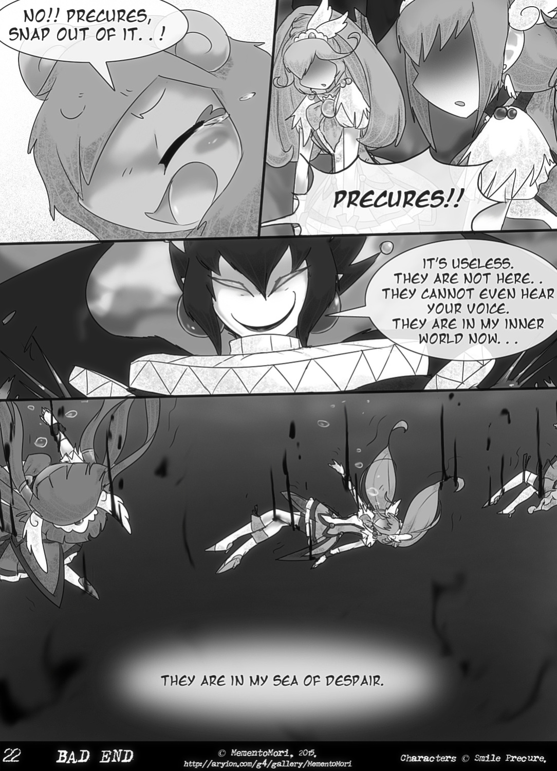 [MementoMori] Bad End (Precure Vore Comic)