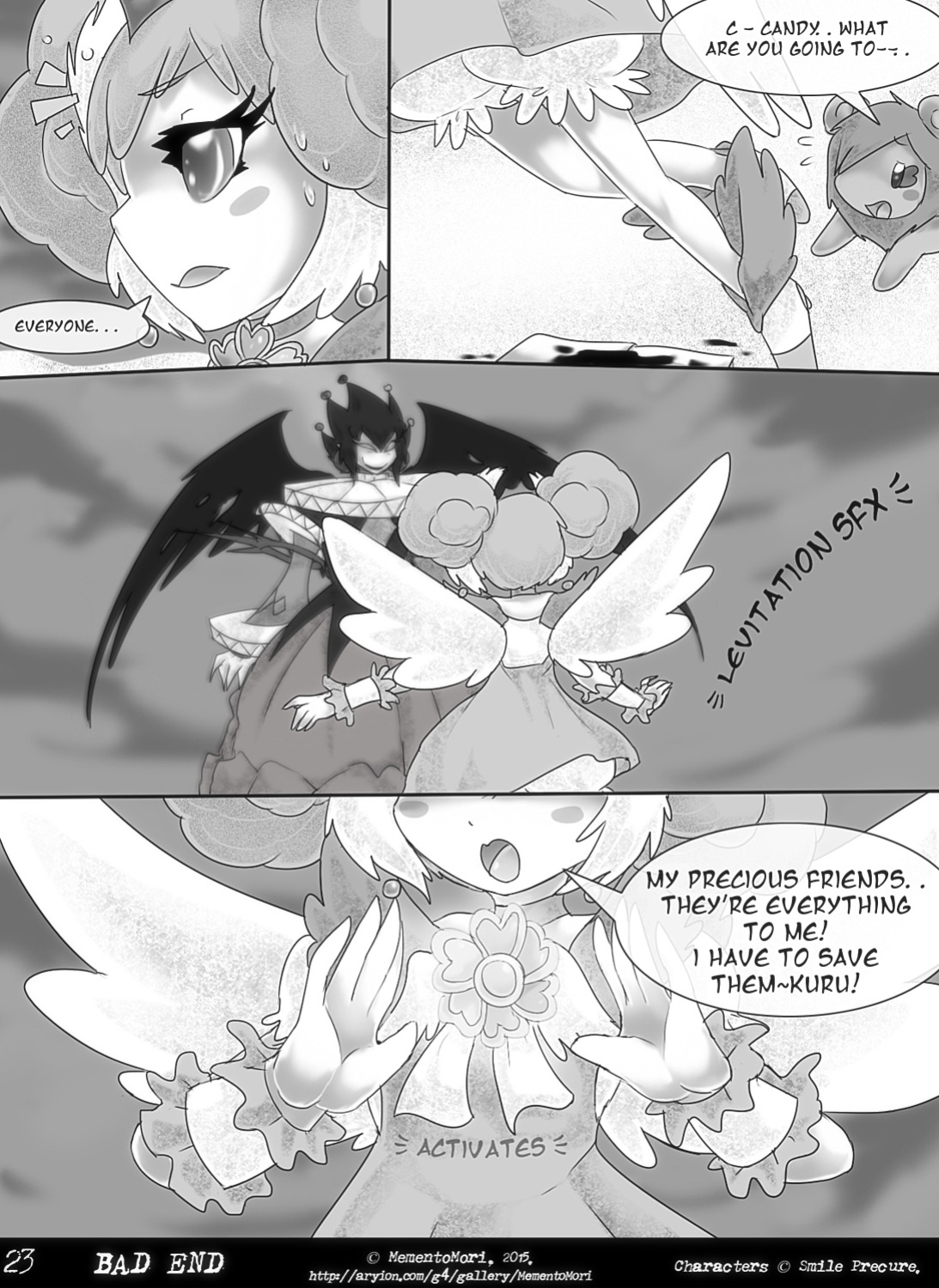 [MementoMori] Bad End (Precure Vore Comic)