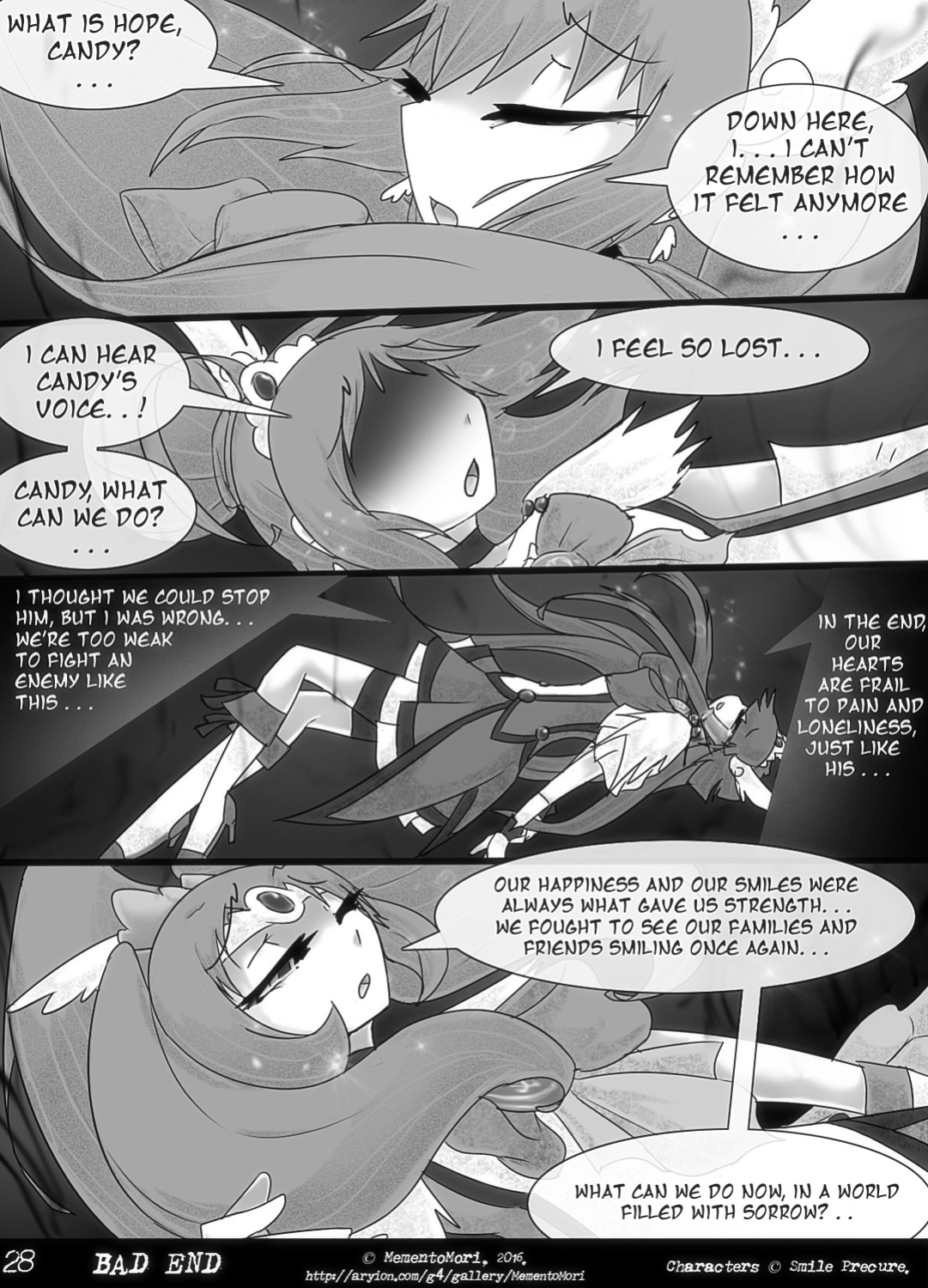 [MementoMori] Bad End (Precure Vore Comic)